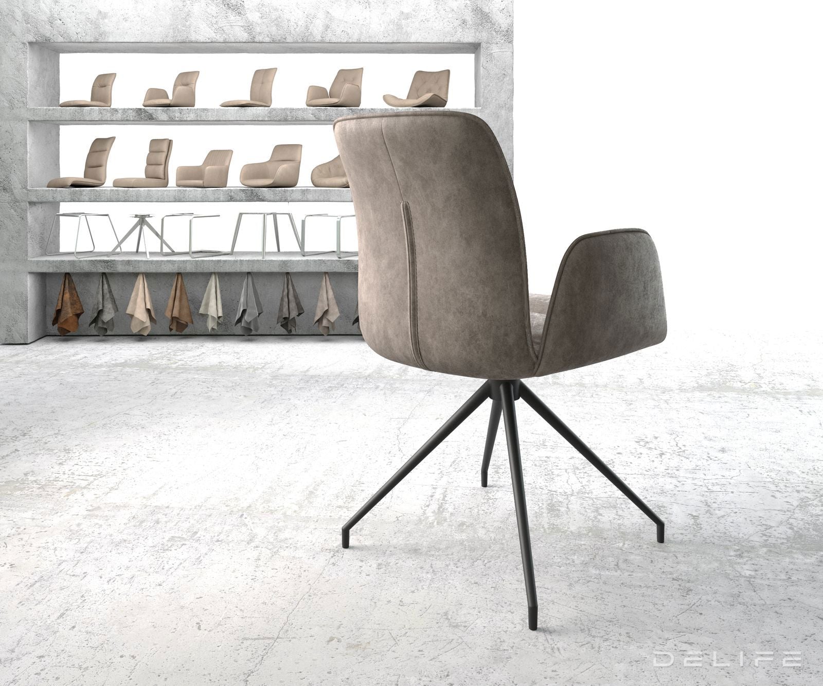 Blagovaonska stolica Vinja, Materijal: Mikrofibra