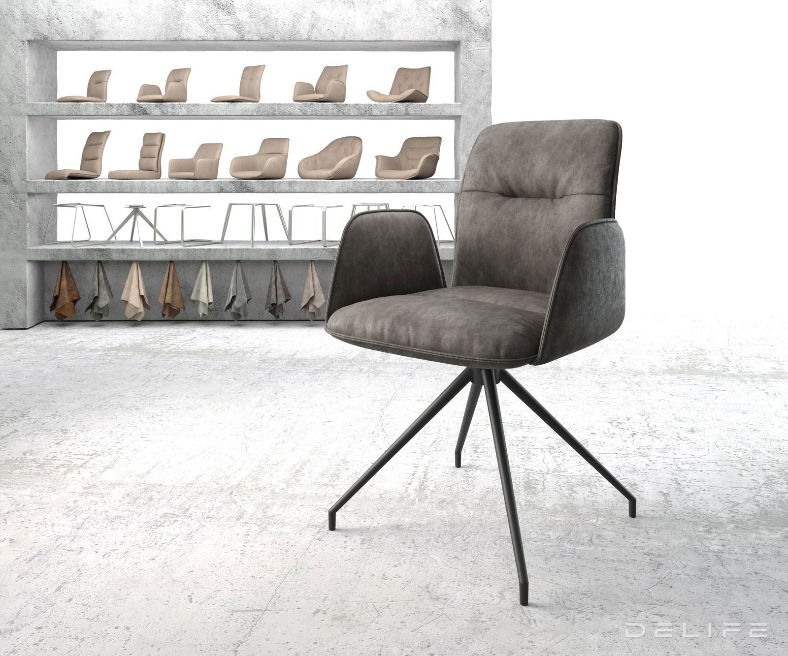 Blagovaonska stolica Vinja, Materijal: Mikrofibra