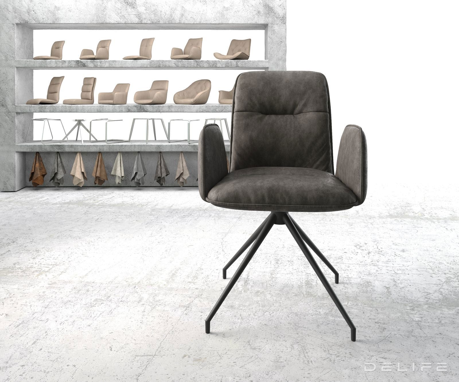 Blagovaonska stolica Vinja, Materijal: Mikrofibra