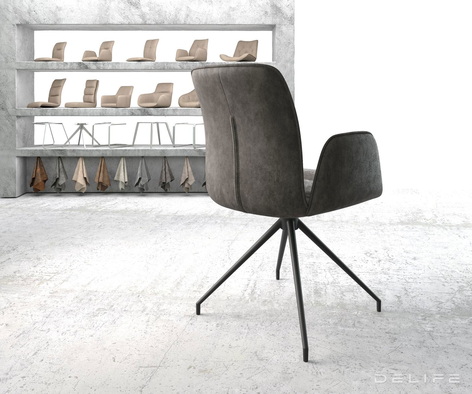 Blagovaonska stolica Vinja, Materijal: Mikrofibra