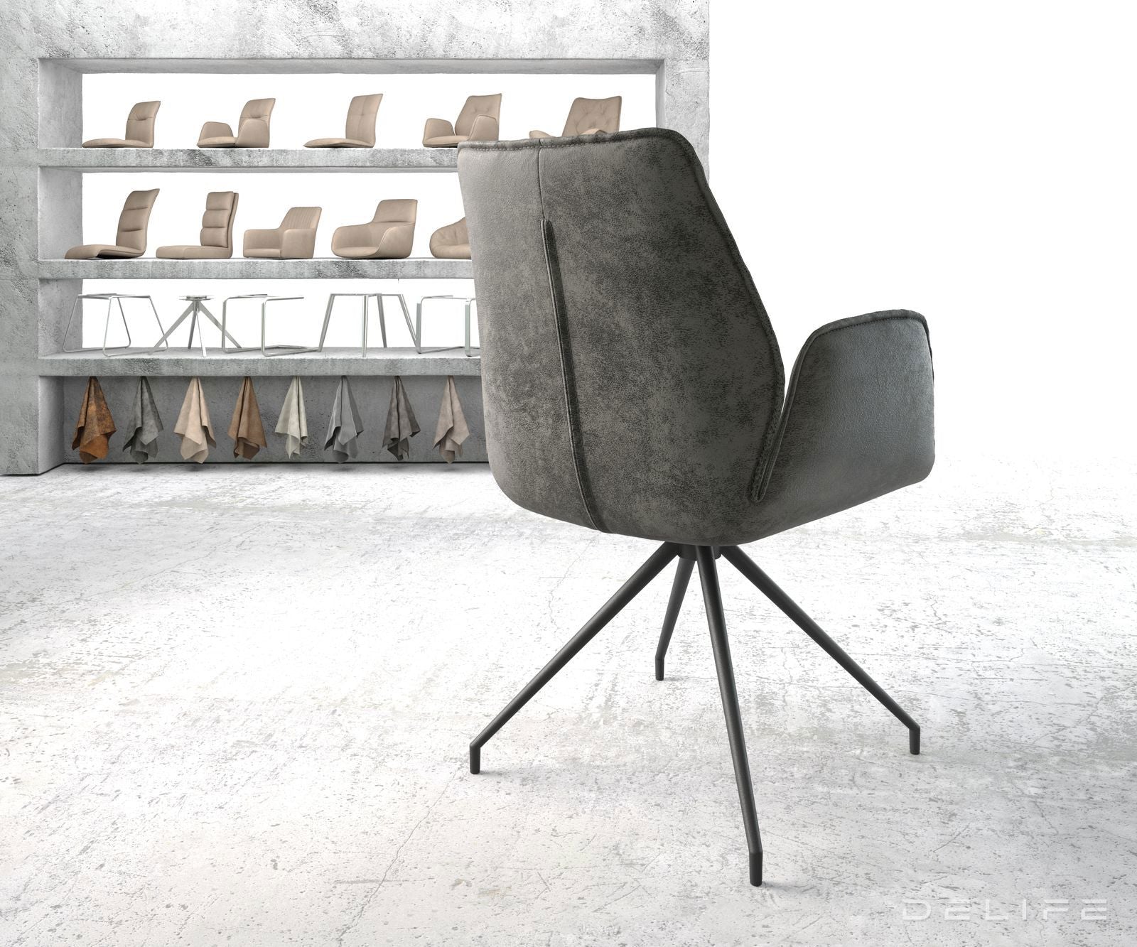 Blagovaonska stolica Zoa, Materijal: Mikrofibra