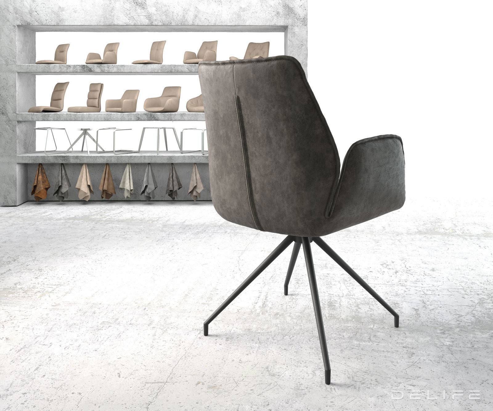 Blagovaonska stolica Zoa, Materijal: Mikrofibra