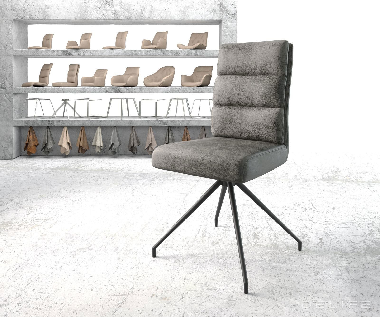 Blagovaonska stolica Pela, Materijal: Mikrofibra