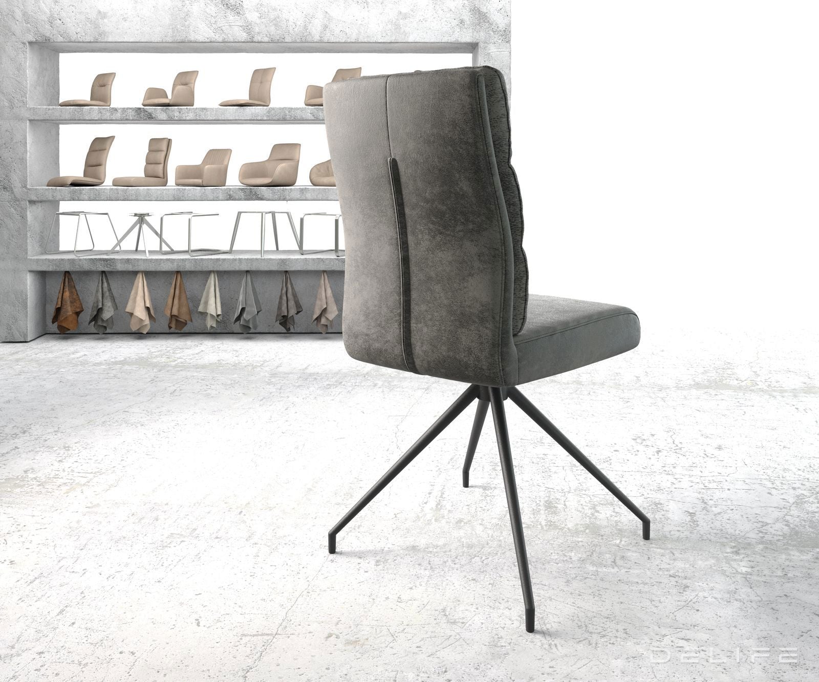 Blagovaonska stolica Pela, Materijal: Mikrofibra