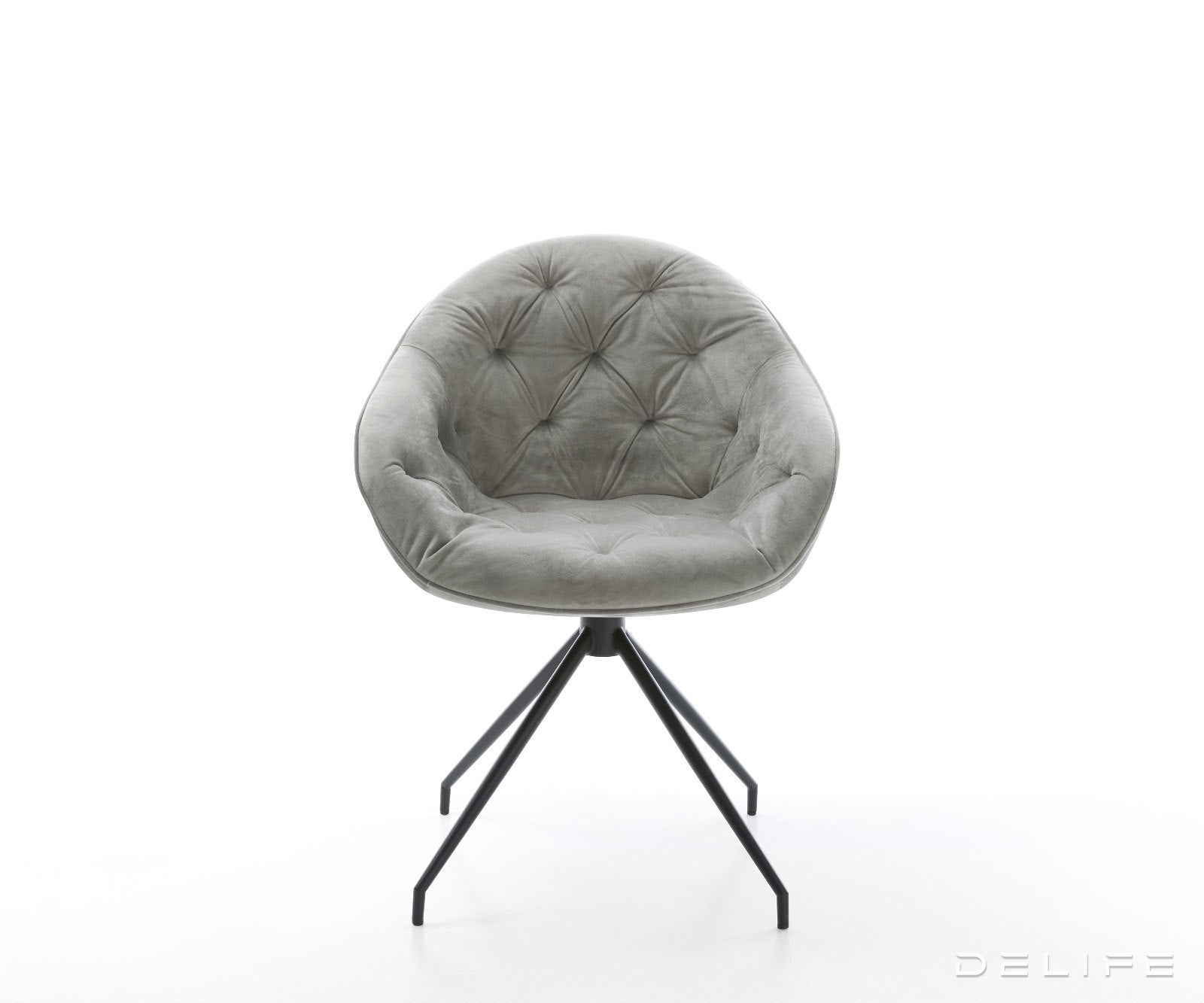 Blagovaonska stolica Gaio, Materijal: Baršun