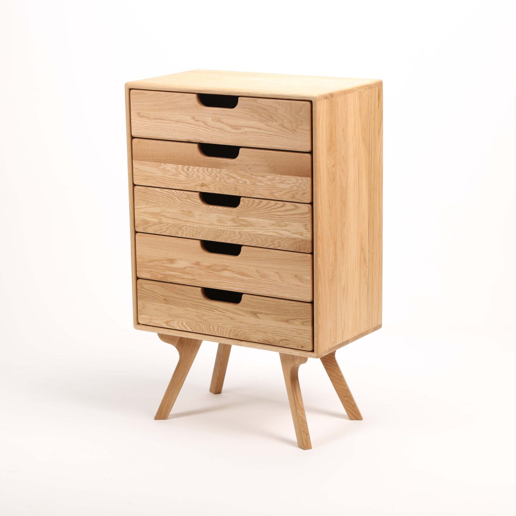 Komoda Amadeo 66x110cm, Materijal: Puno drvo Hrast