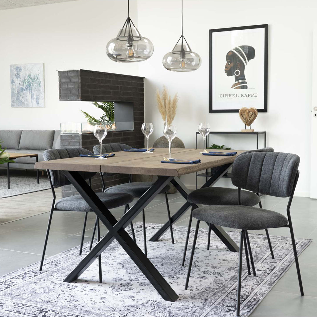 Fiksni stol Toulon 95x140x75cm, Materijal: Hrast