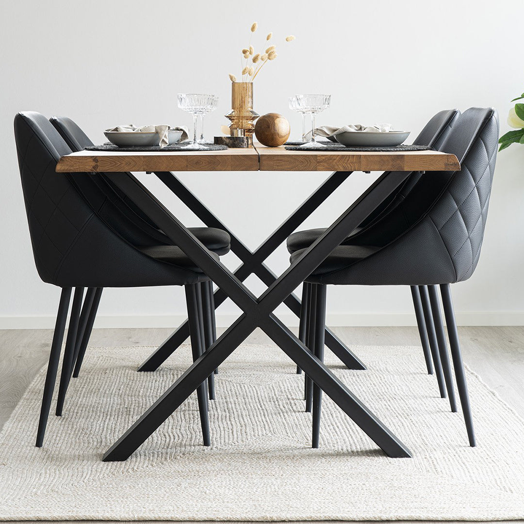 Fiksni stol Toulon 95x140x75cm, Materijal: Hrast