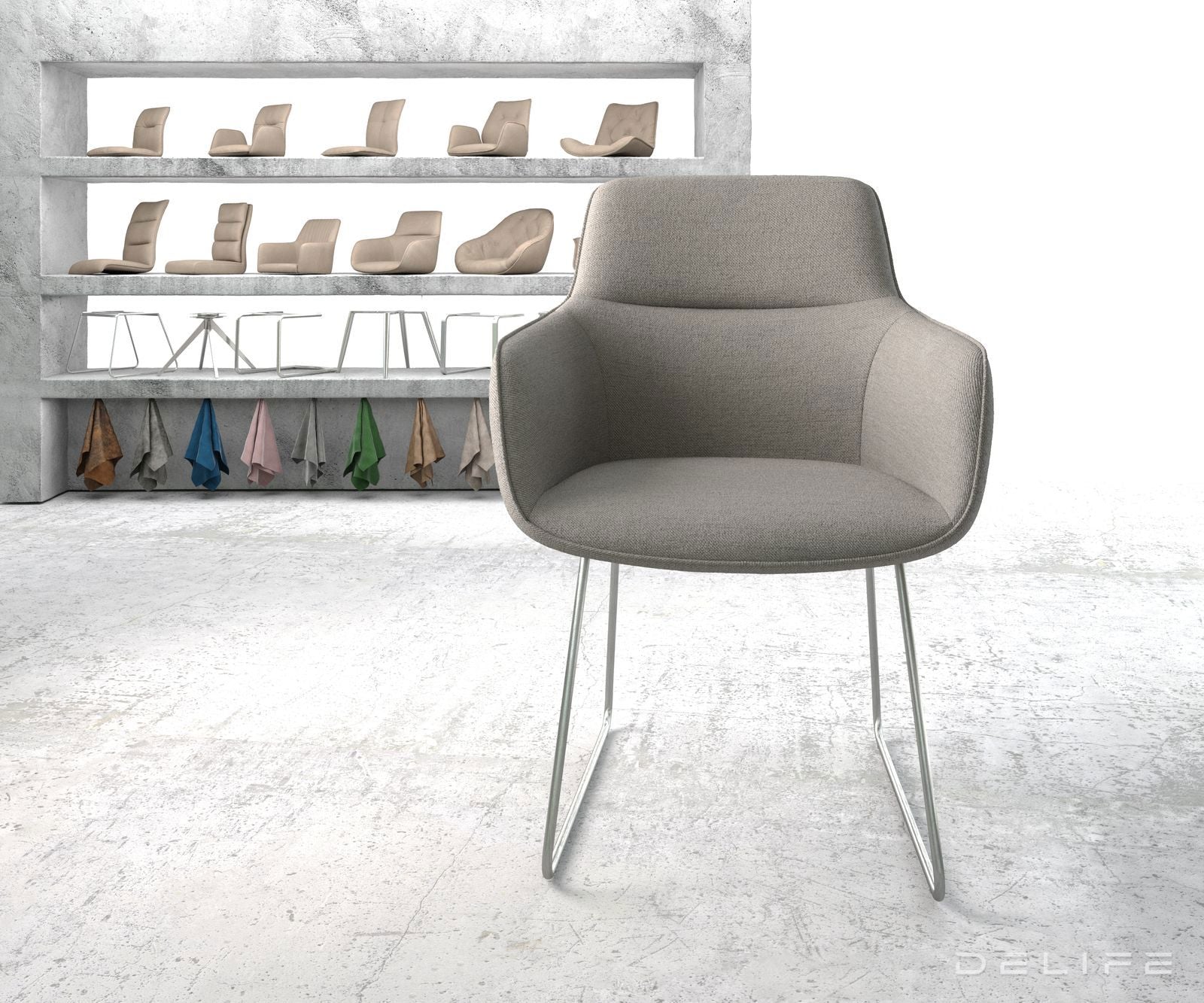 Blagovaonska stolica Pejo, Materijal: Ravno tkanje