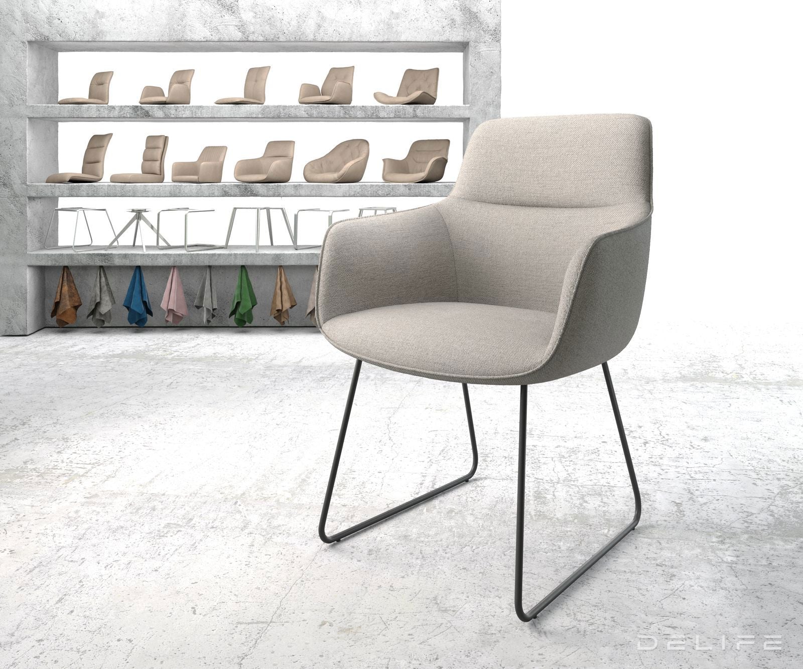 Blagovaonska stolica Pejo, Materijal: Ravno tkanje