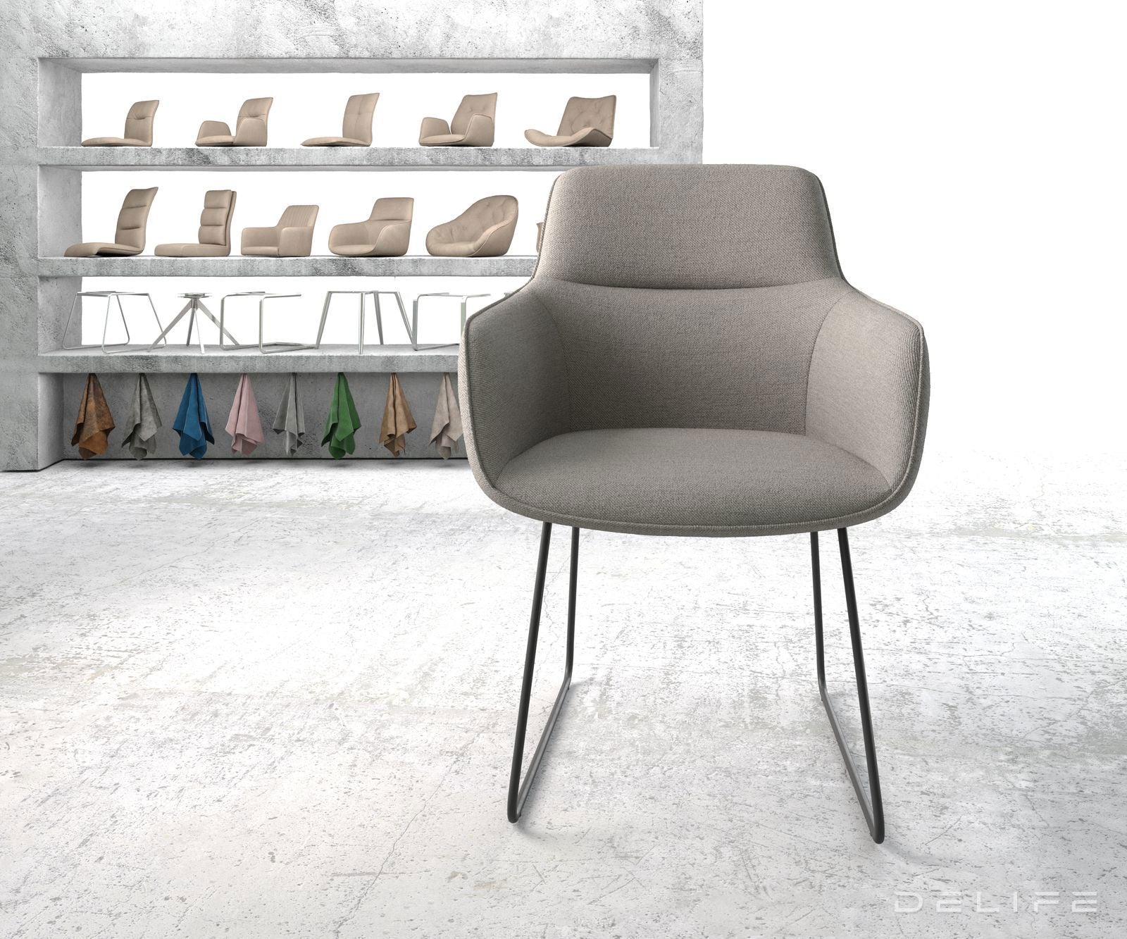 Blagovaonska stolica Pejo, Materijal: Ravno tkanje