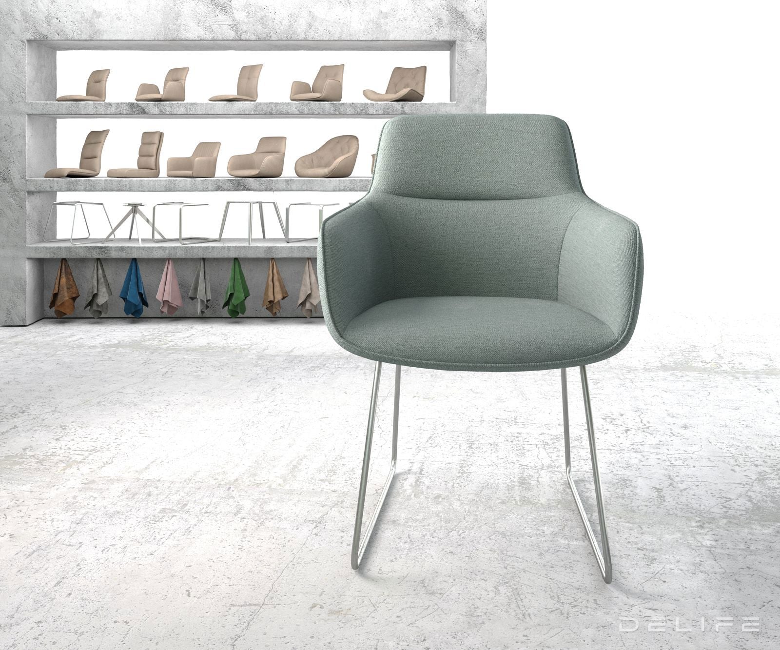 Blagovaonska stolica Pejo, Materijal: Ravno tkanje