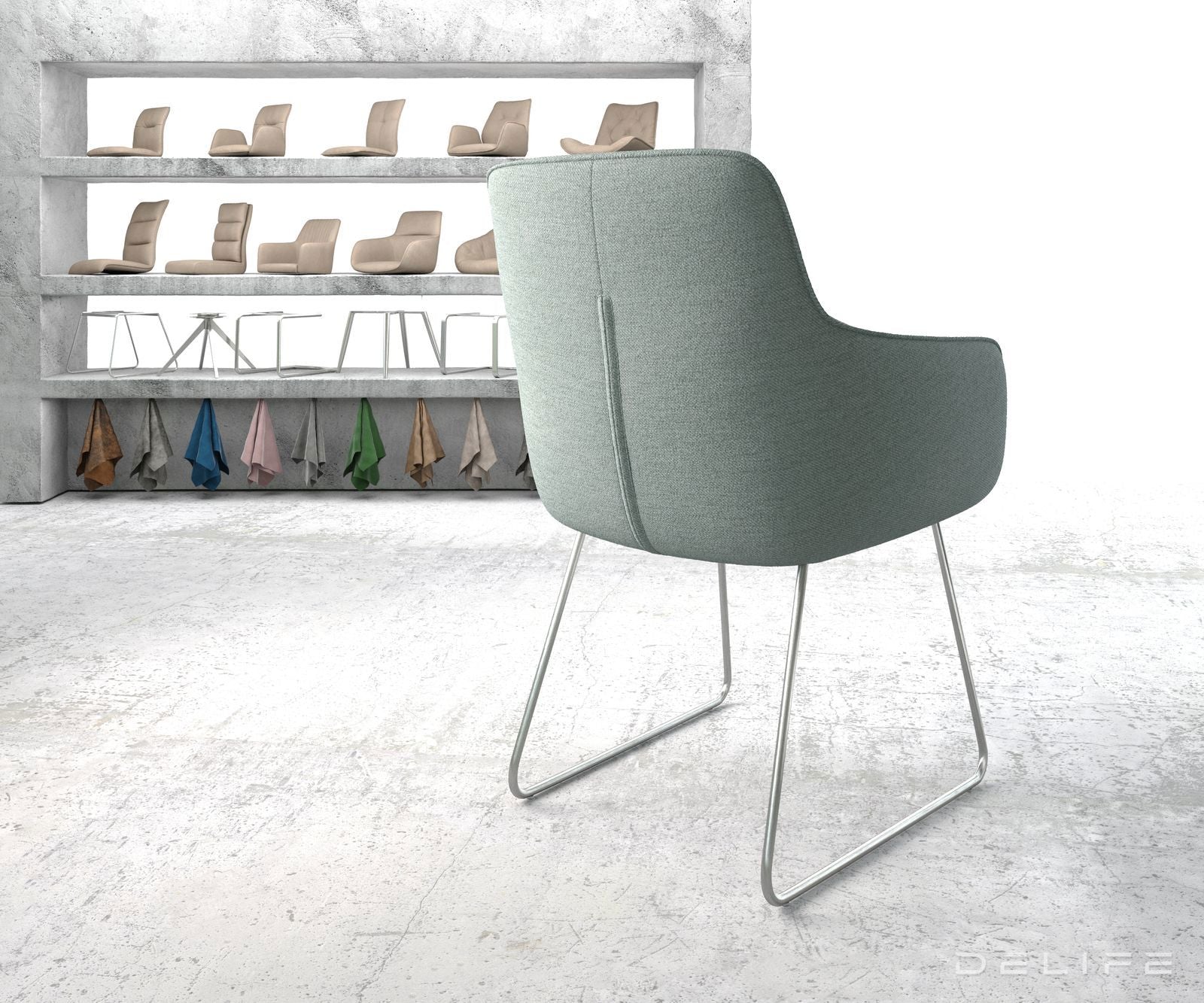 Blagovaonska stolica Pejo, Materijal: Ravno tkanje