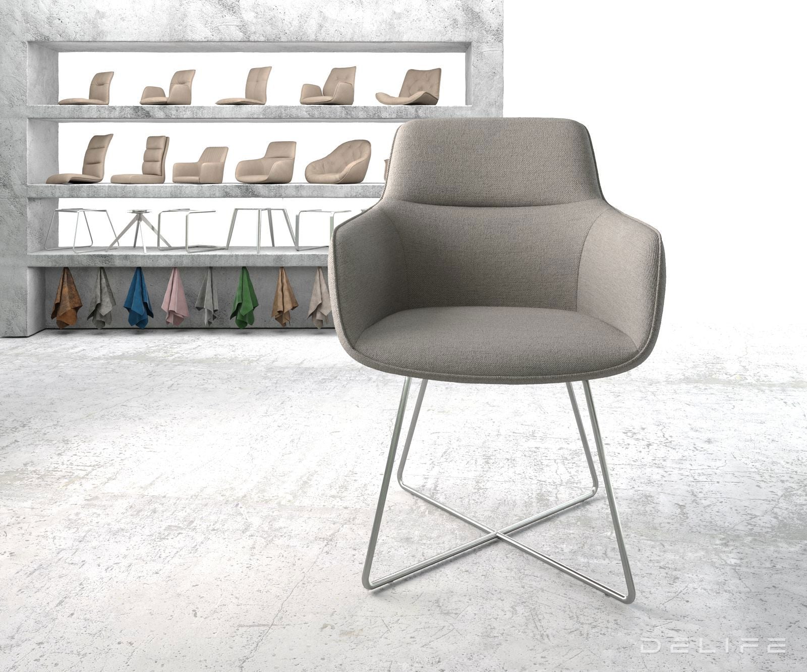 Blagovaonska stolica Pejo, Materijal: Ravno tkanje