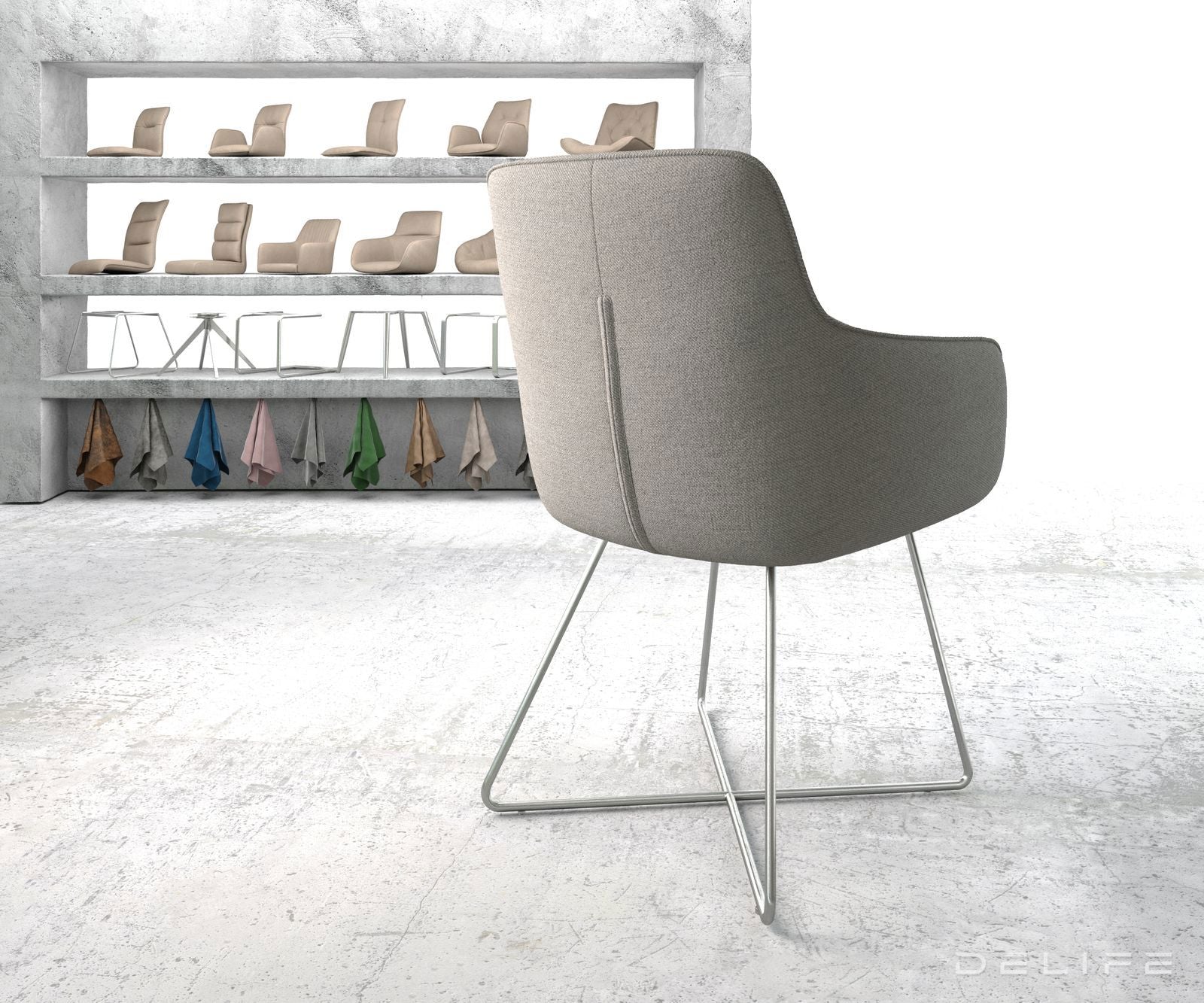 Blagovaonska stolica Pejo, Materijal: Ravno tkanje