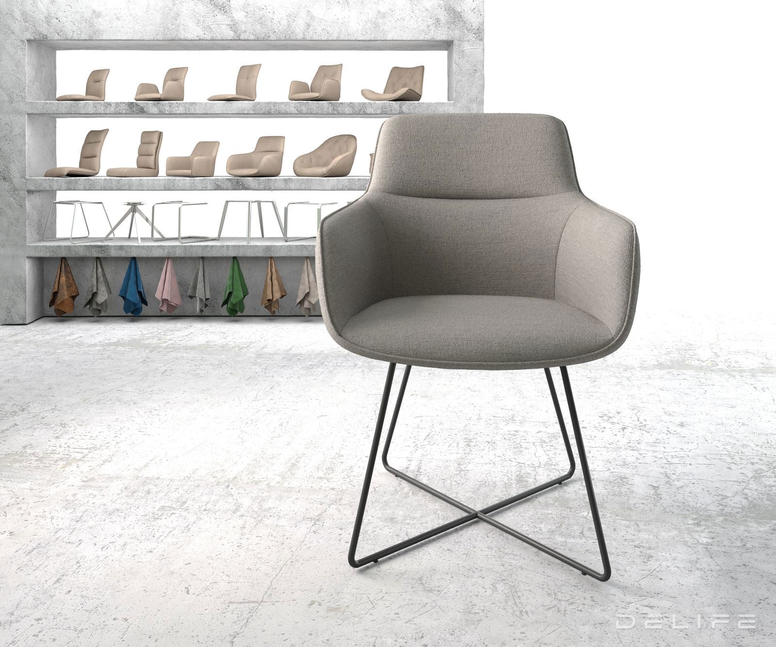 Blagovaonska stolica Pejo, Materijal: Ravno tkanje