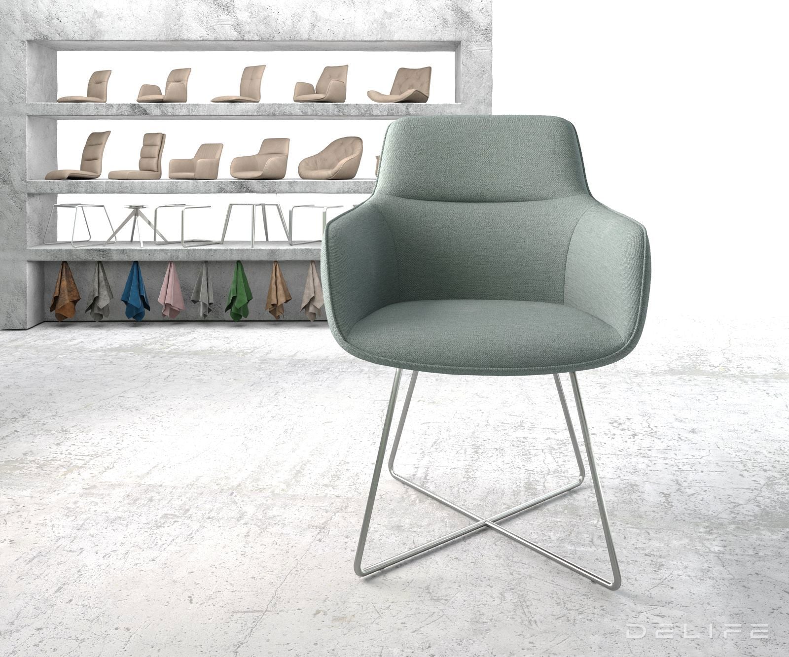 Blagovaonska stolica Pejo, Materijal: Ravno tkanje