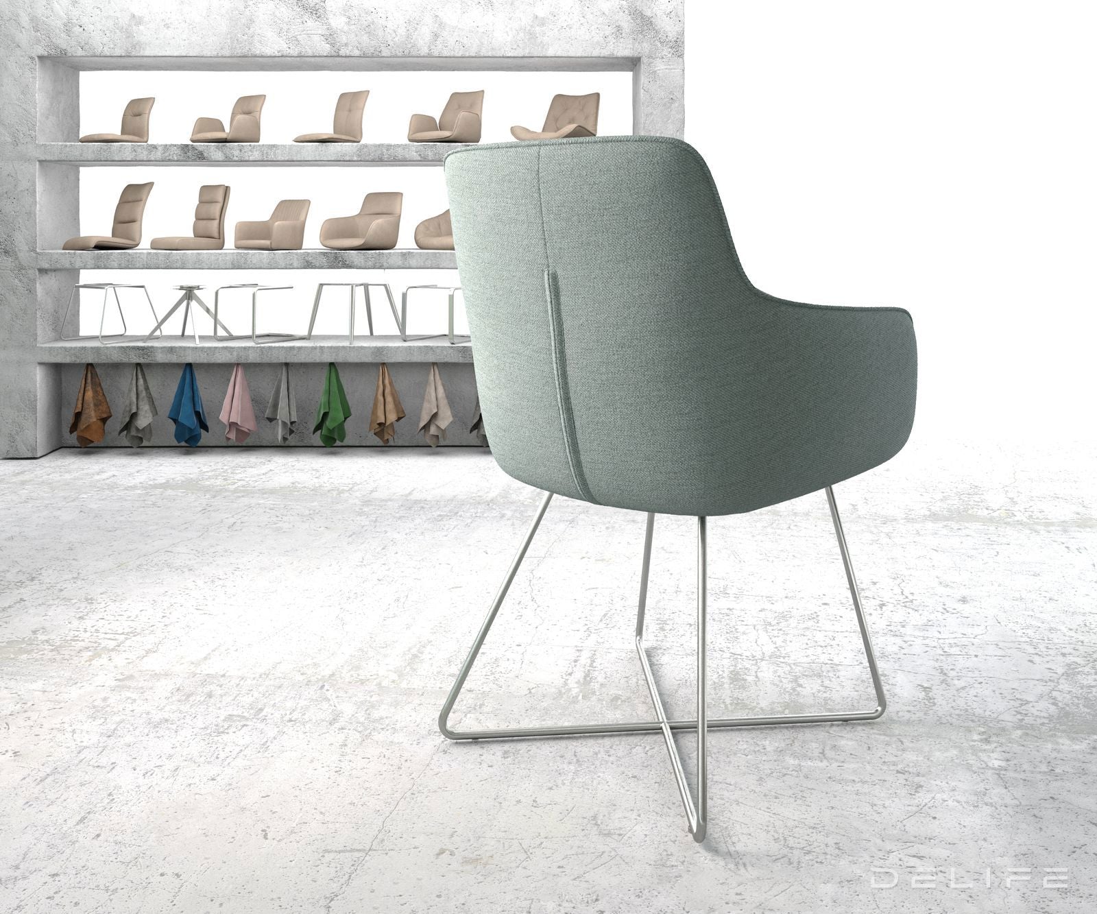 Blagovaonska stolica Pejo, Materijal: Ravno tkanje