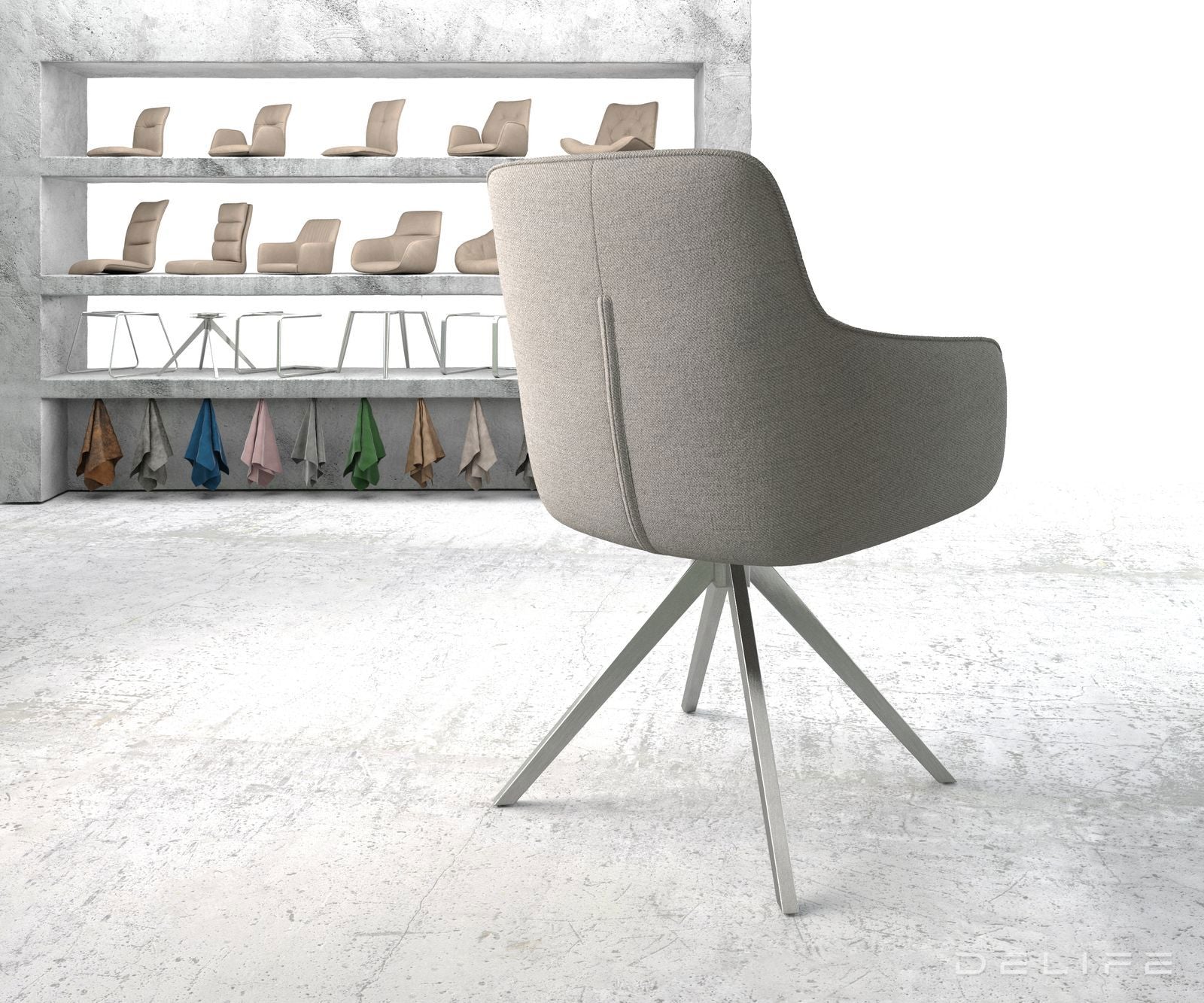 Blagovaonska stolica Pejo, Materijal: Ravno tkanje