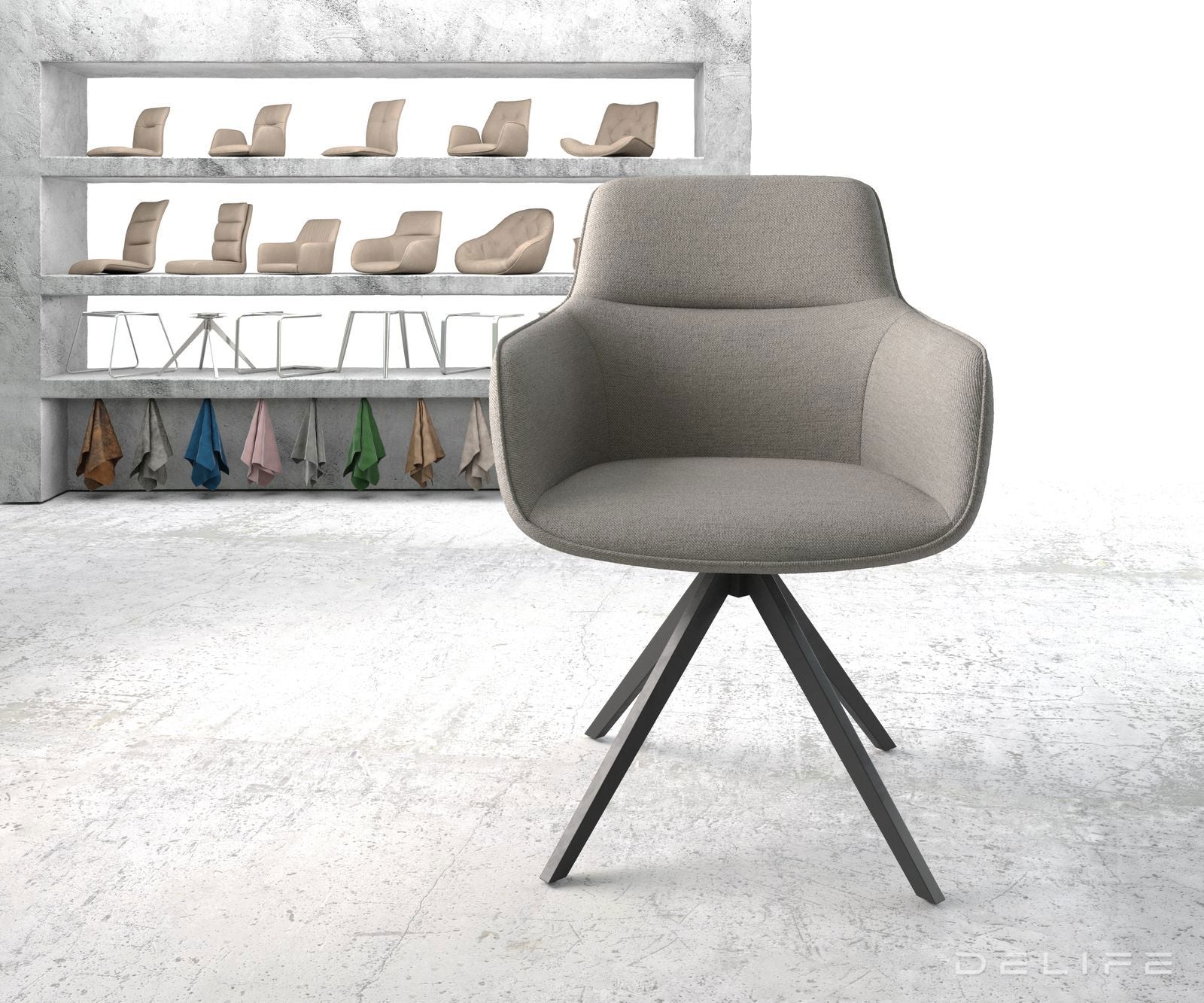 Blagovaonska stolica Pejo, Materijal: Ravno tkanje