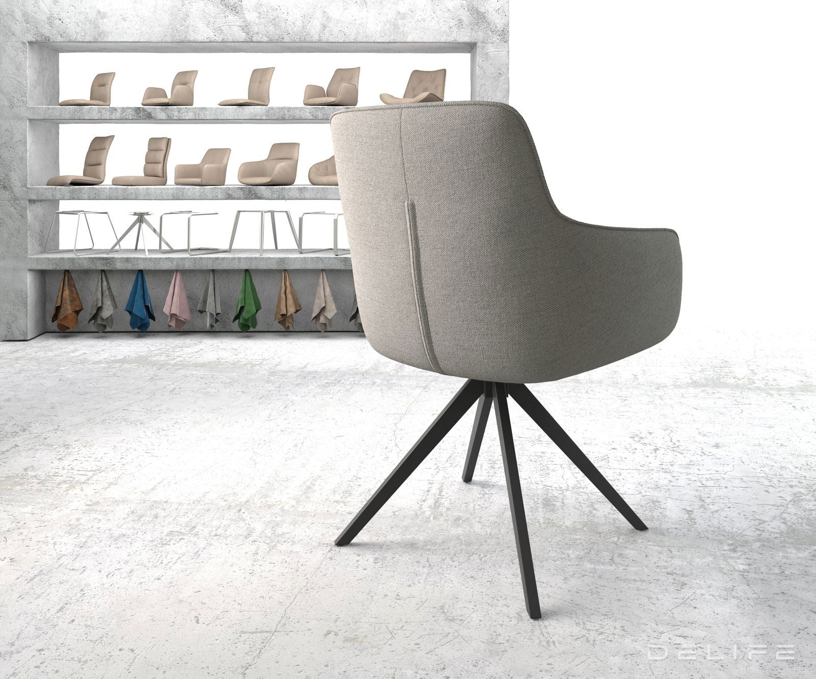 Blagovaonska stolica Pejo, Materijal: Ravno tkanje