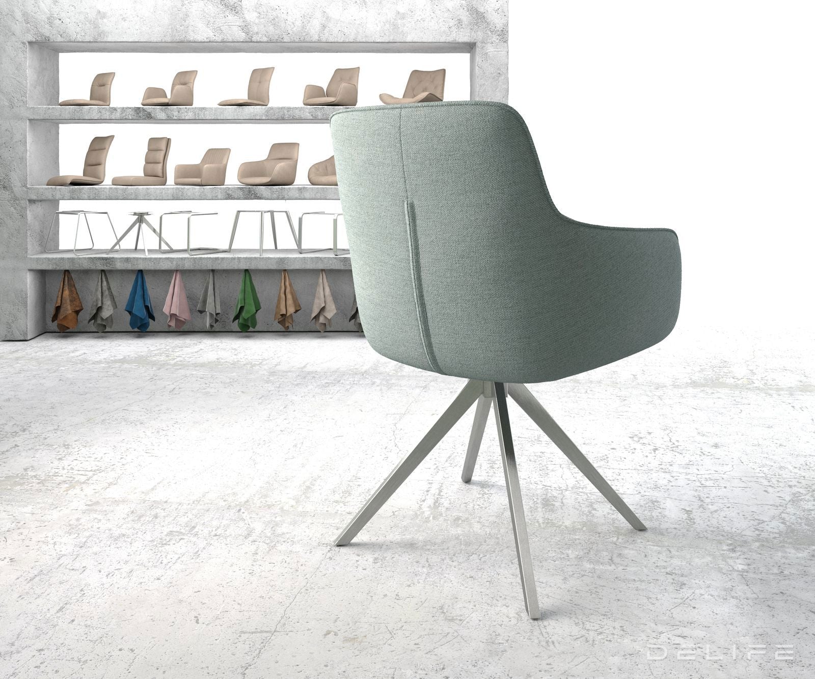 Blagovaonska stolica Pejo, Materijal: Ravno tkanje