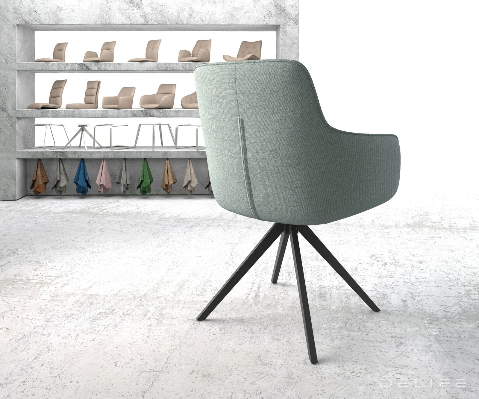 Blagovaonska stolica Pejo, Materijal: Ravno tkanje