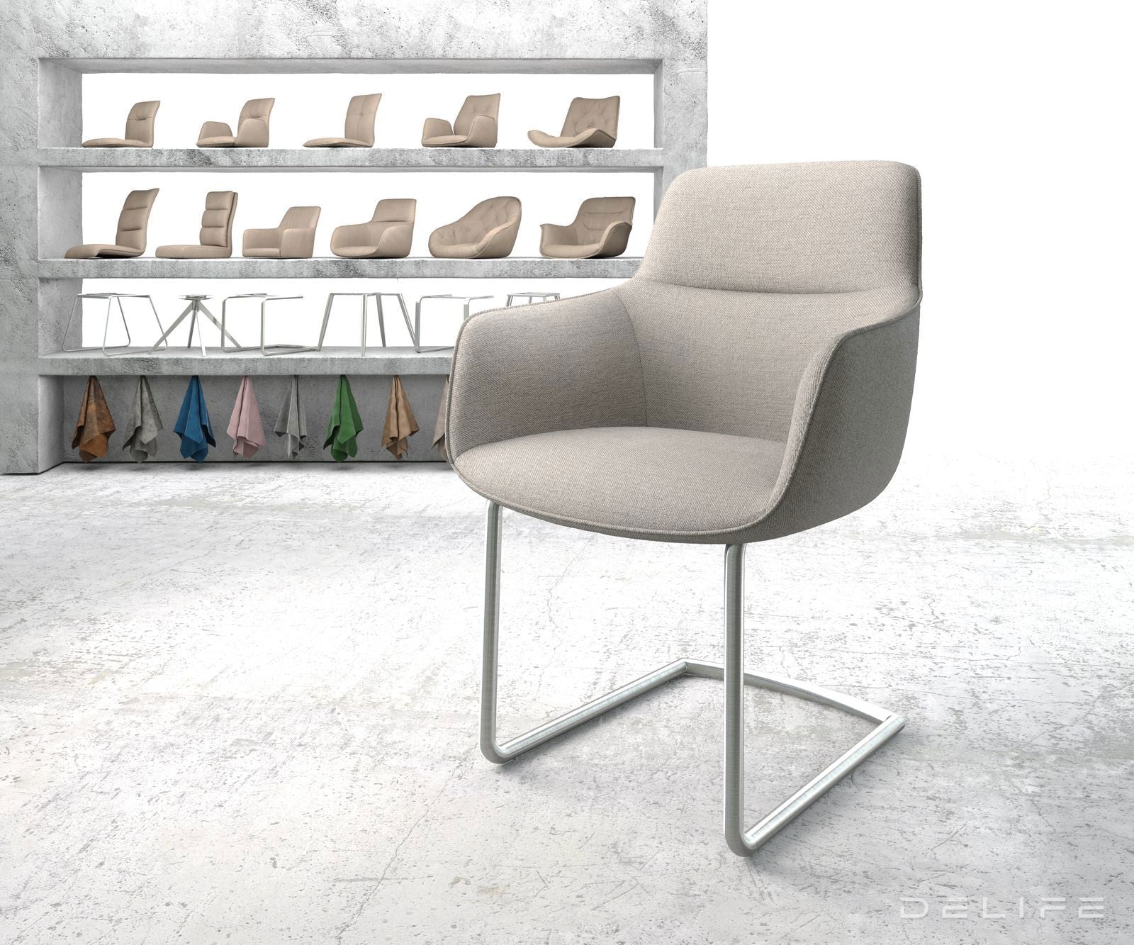 Blagovaonska stolica Pejo, Materijal: Ravno tkanje