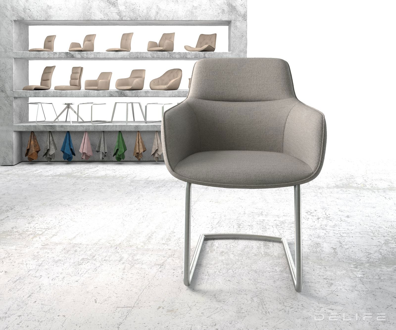 Blagovaonska stolica Pejo, Materijal: Ravno tkanje