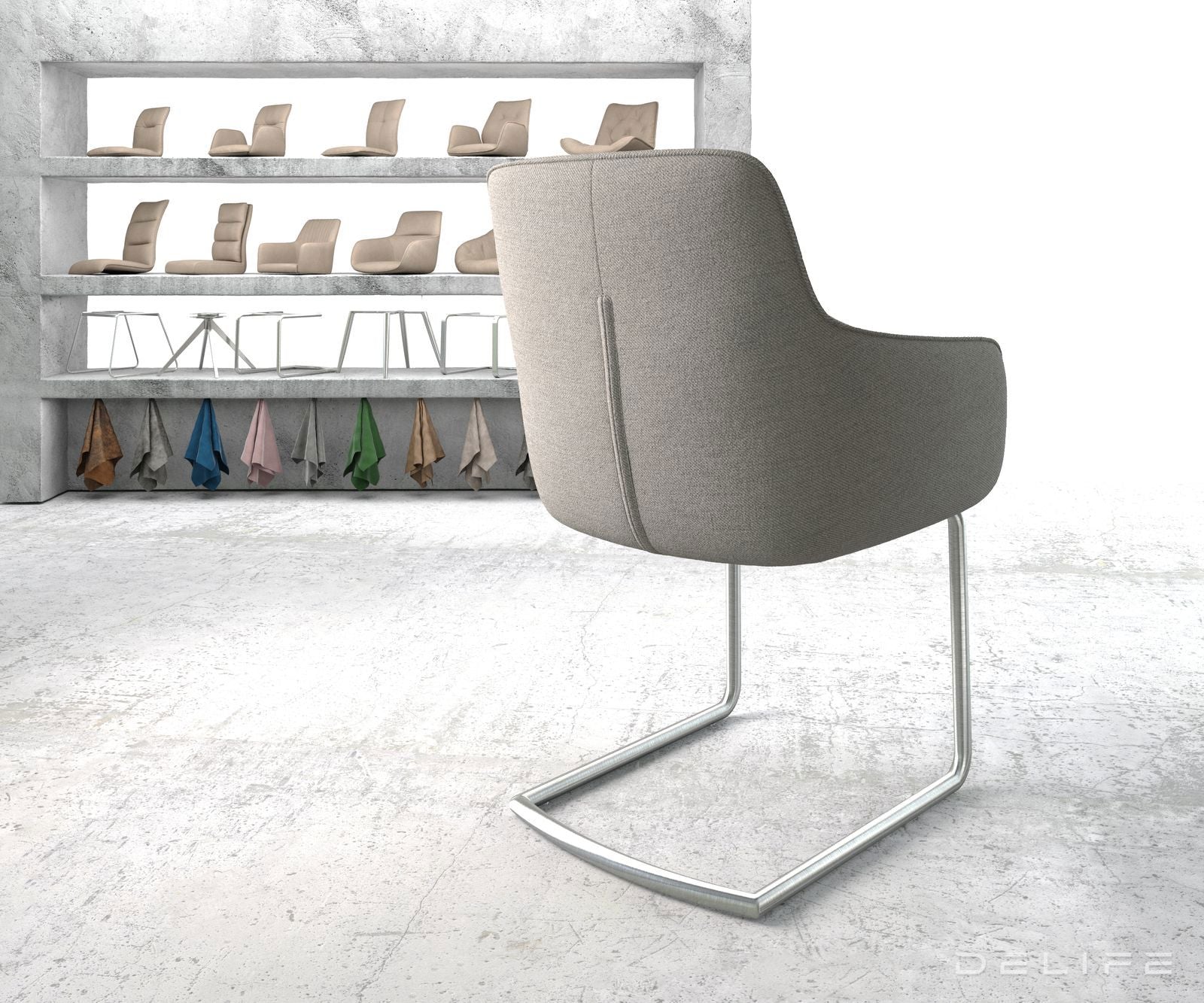 Blagovaonska stolica Pejo, Materijal: Ravno tkanje