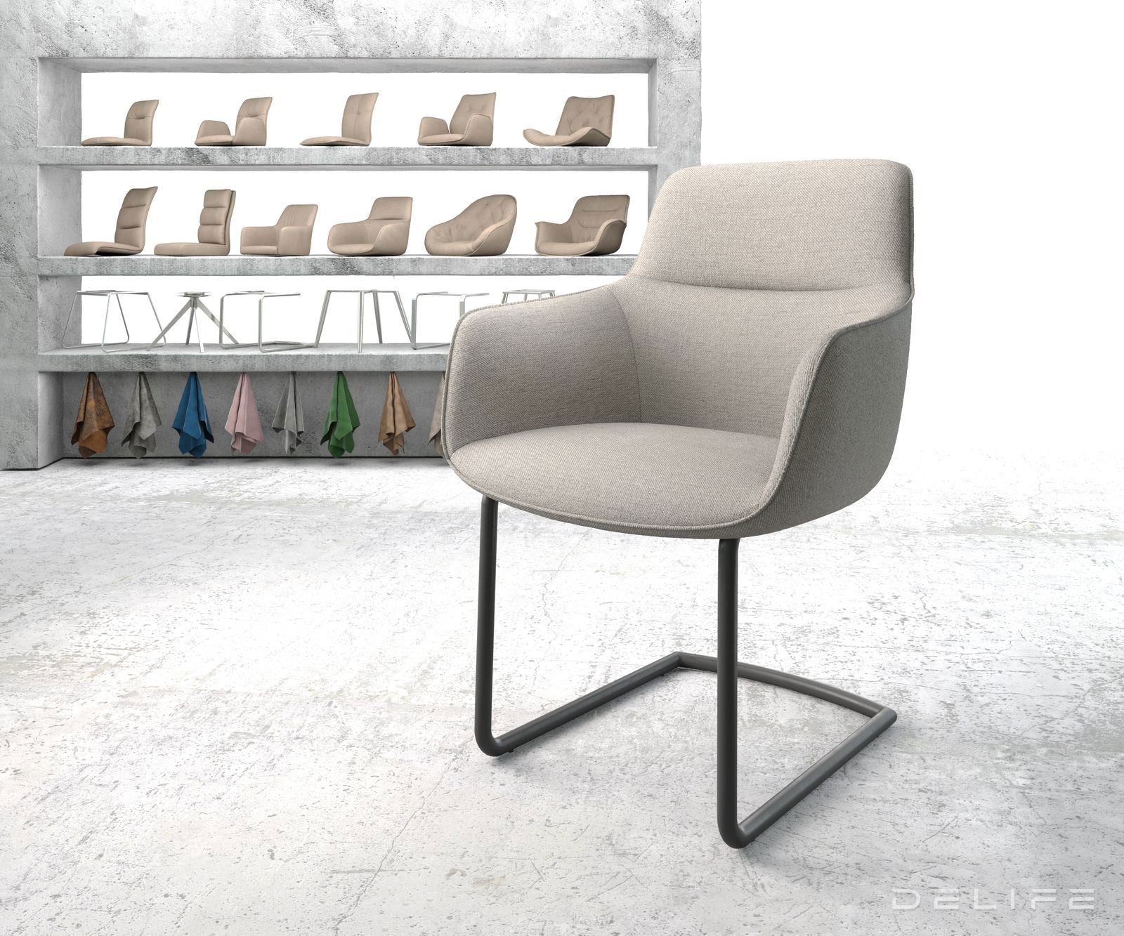 Blagovaonska stolica Pejo, Materijal: Ravno tkanje