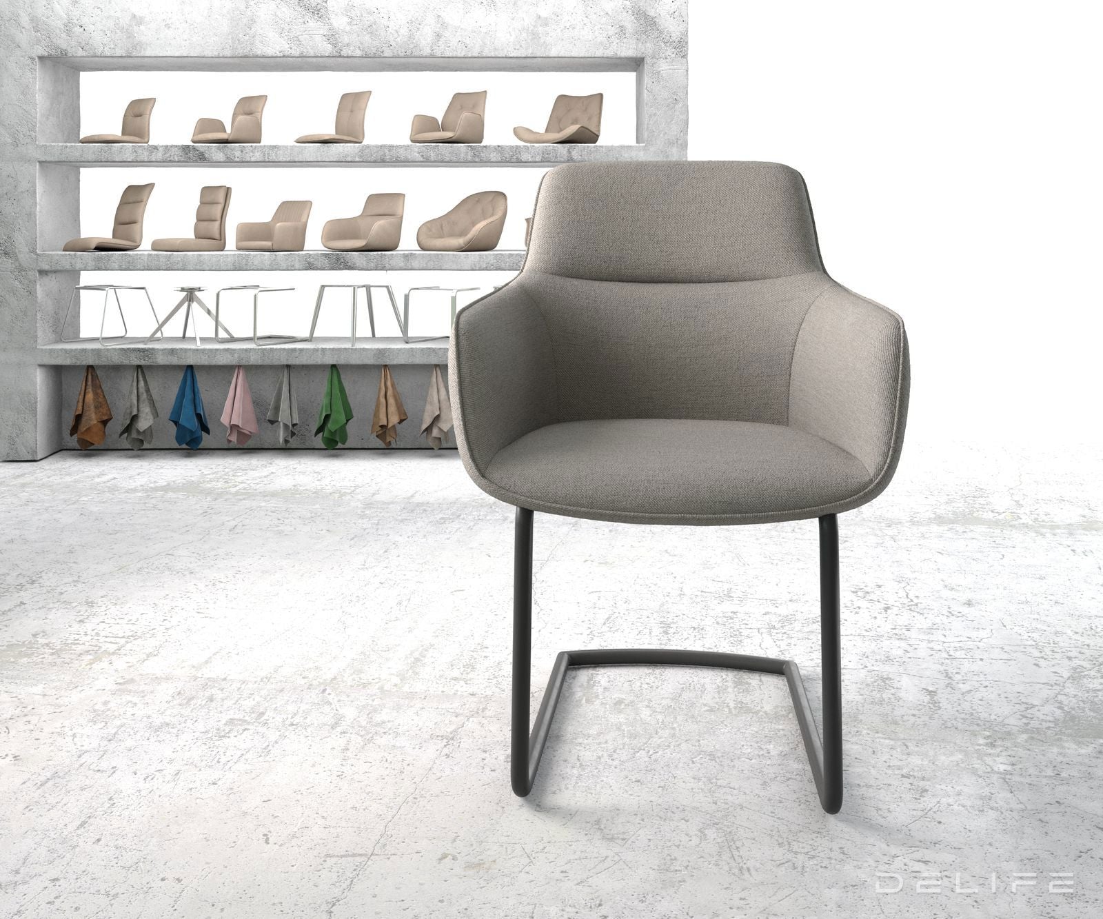 Blagovaonska stolica Pejo, Materijal: Ravno tkanje