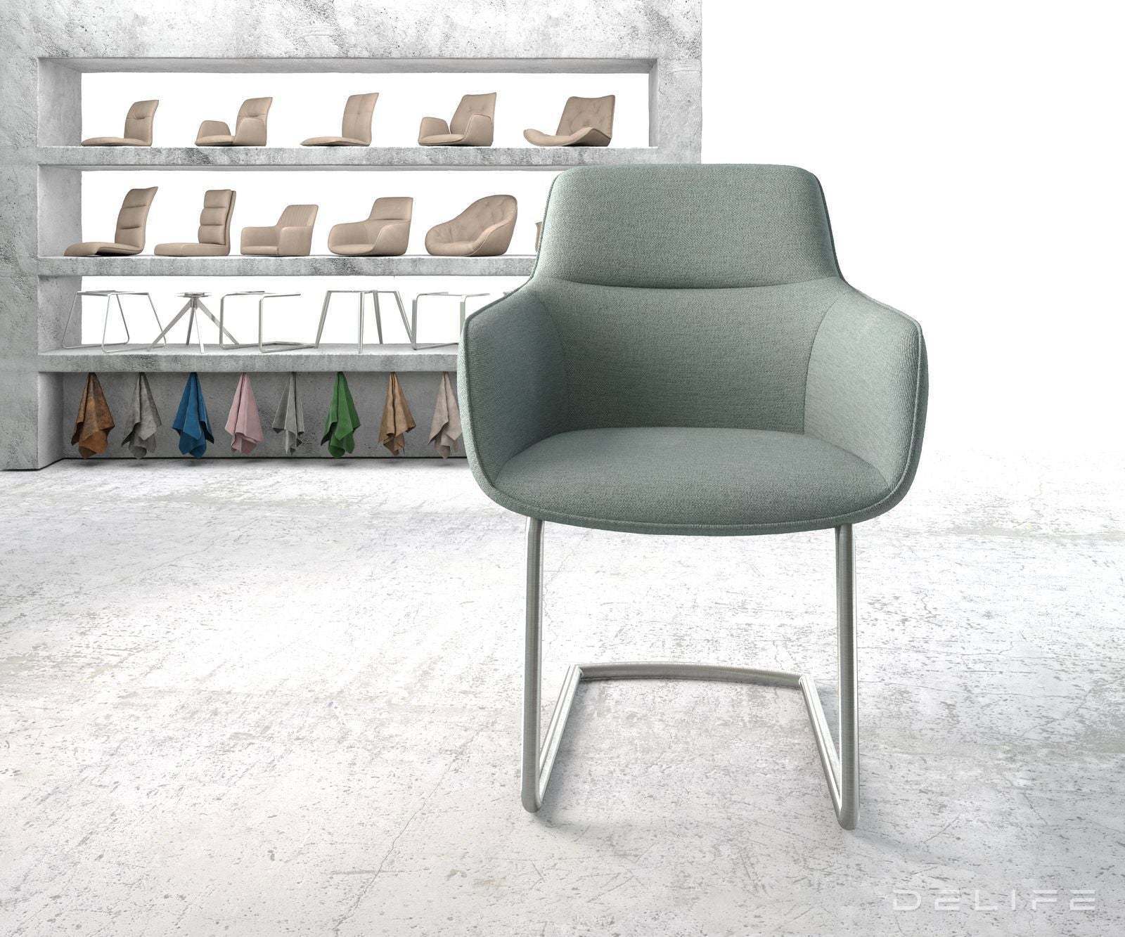 Blagovaonska stolica Pejo, Materijal: Ravno tkanje