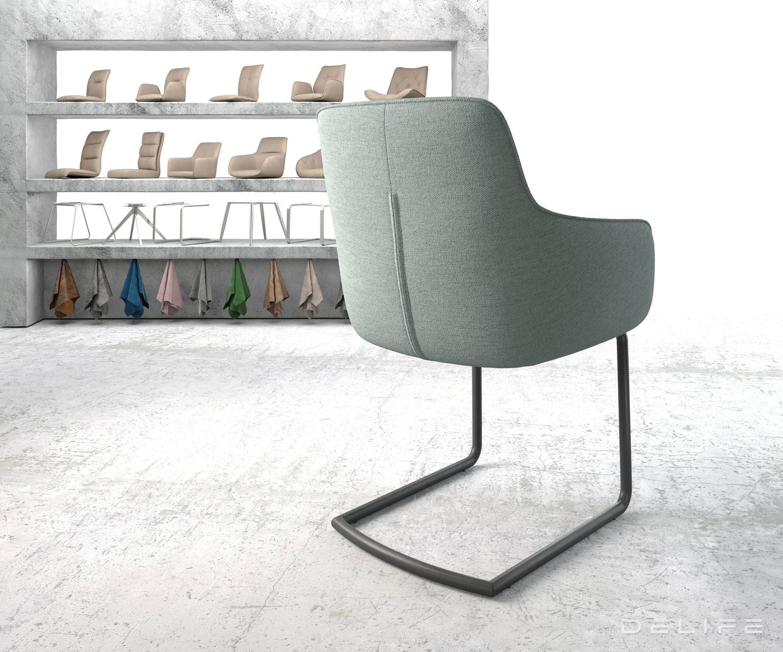 Blagovaonska stolica Pejo, Materijal: Ravno tkanje