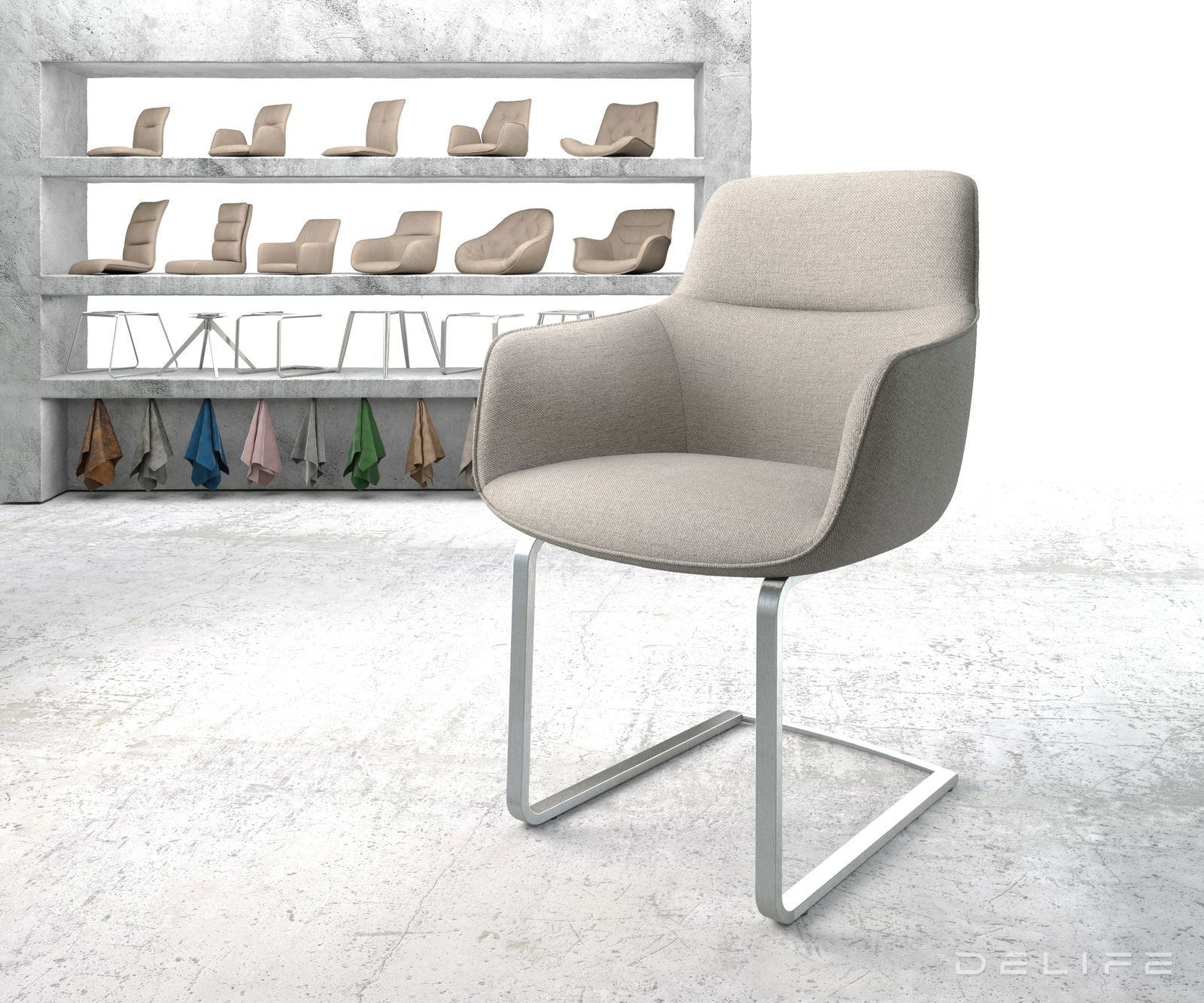 Blagovaonska stolica Pejo, Materijal: Ravno tkanje