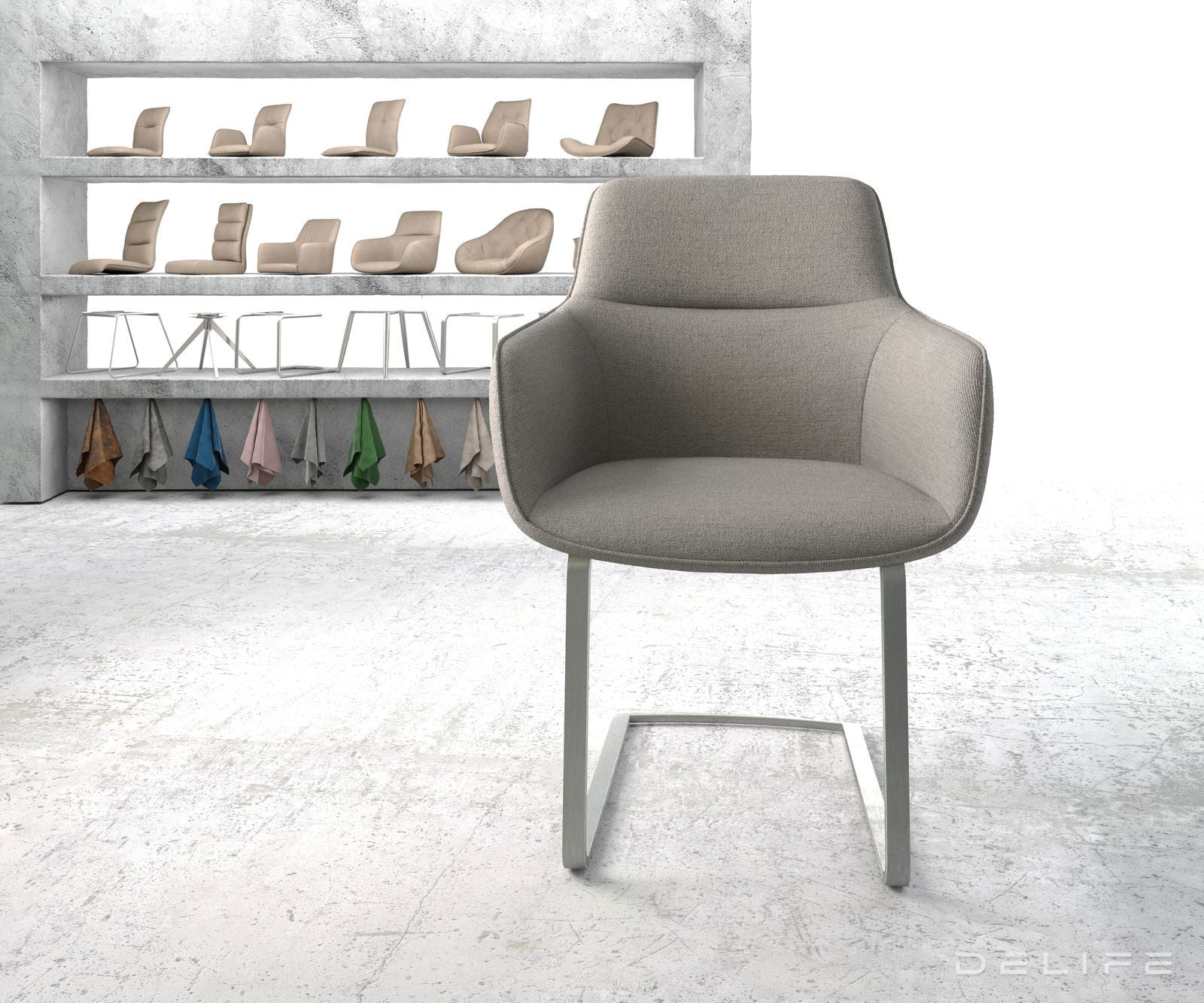 Blagovaonska stolica Pejo, Materijal: Ravno tkanje