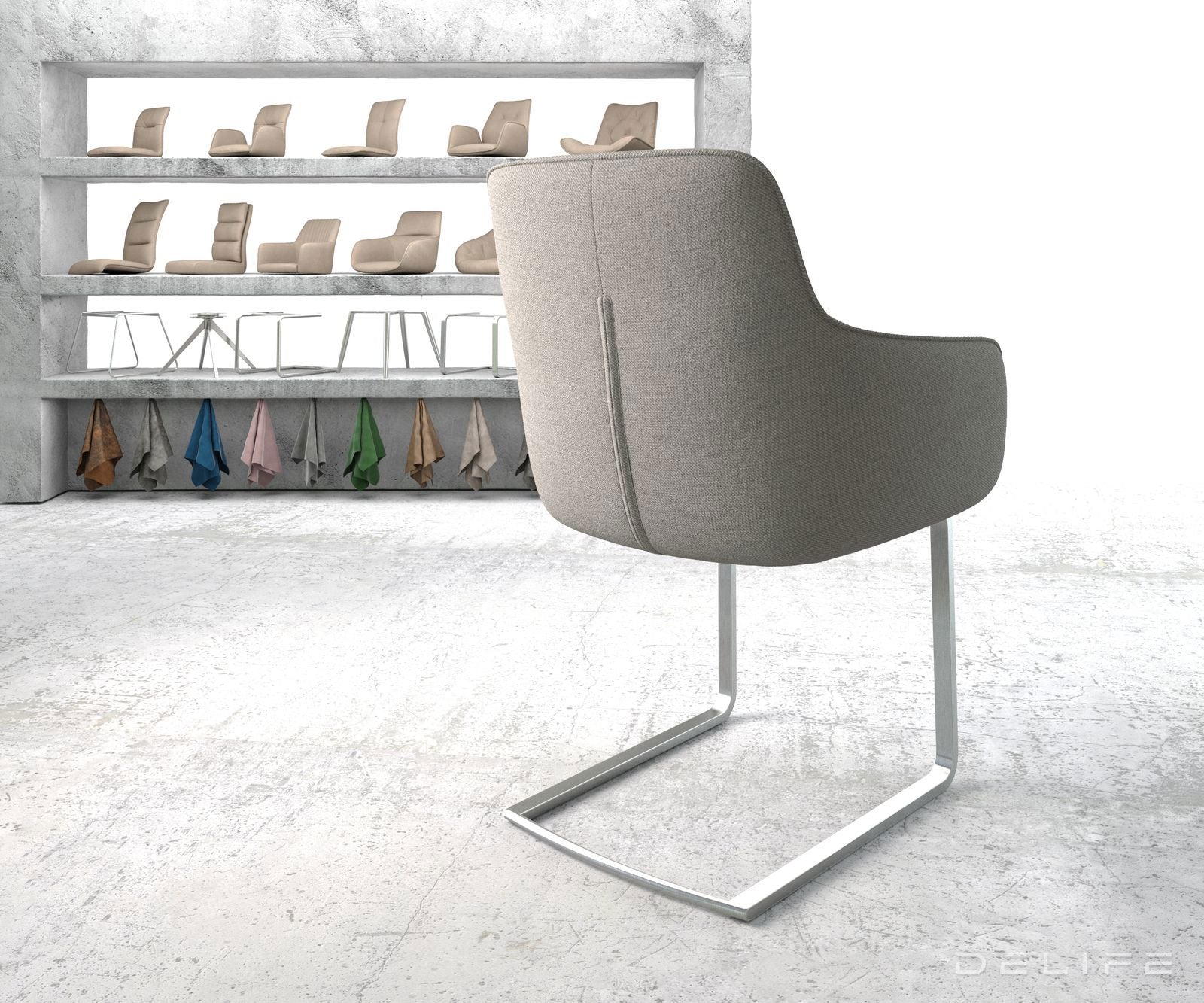 Blagovaonska stolica Pejo, Materijal: Ravno tkanje