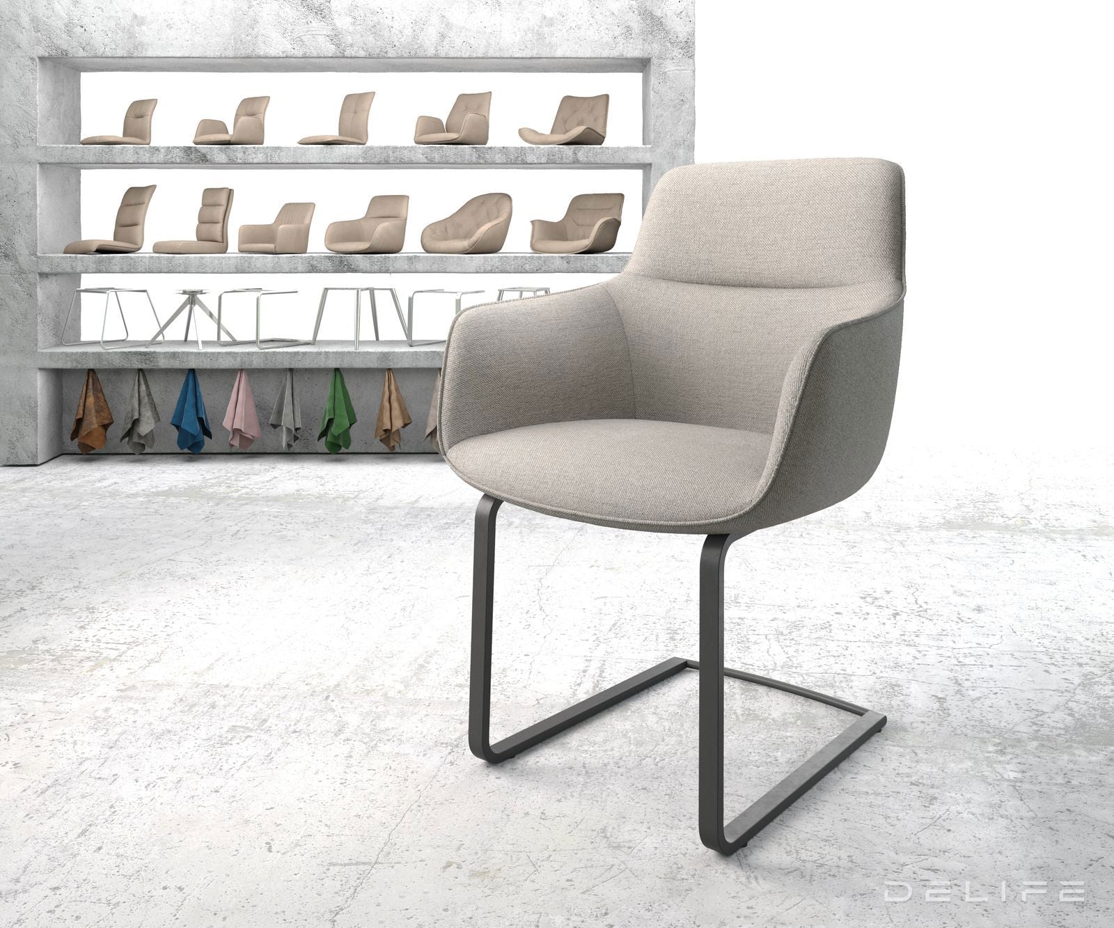 Blagovaonska stolica Pejo, Materijal: Ravno tkanje