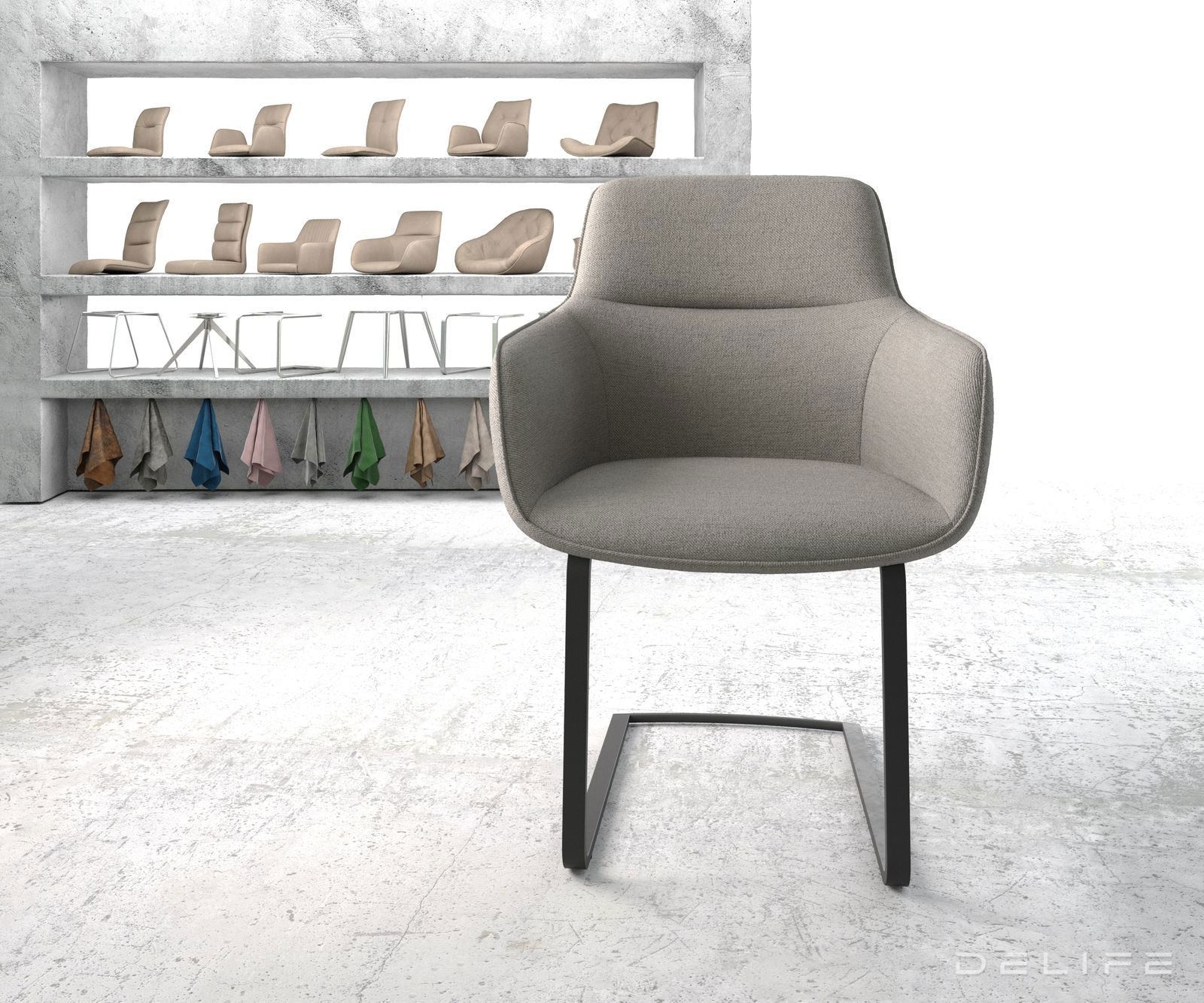 Blagovaonska stolica Pejo, Materijal: Ravno tkanje