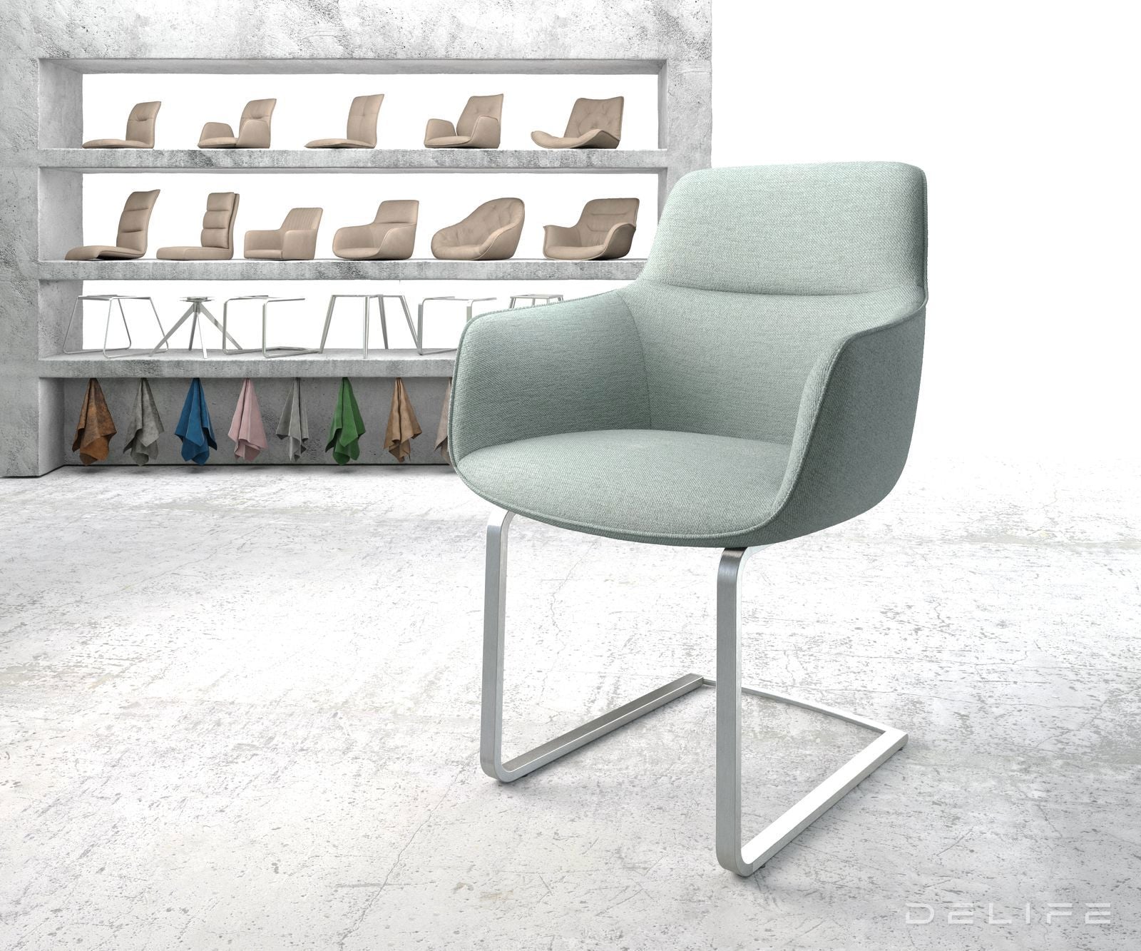 Blagovaonska stolica Pejo, Materijal: Ravno tkanje