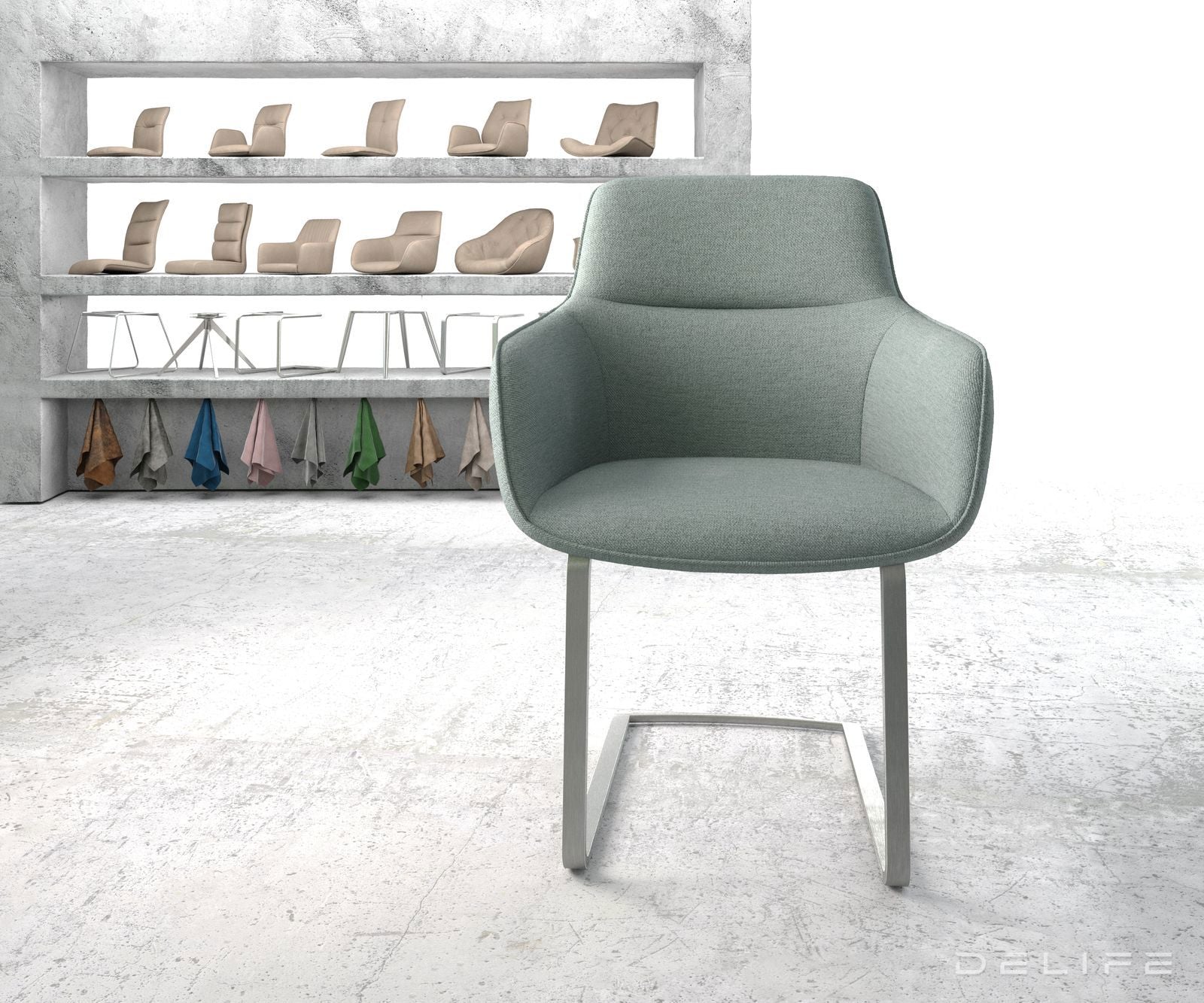 Blagovaonska stolica Pejo, Materijal: Ravno tkanje