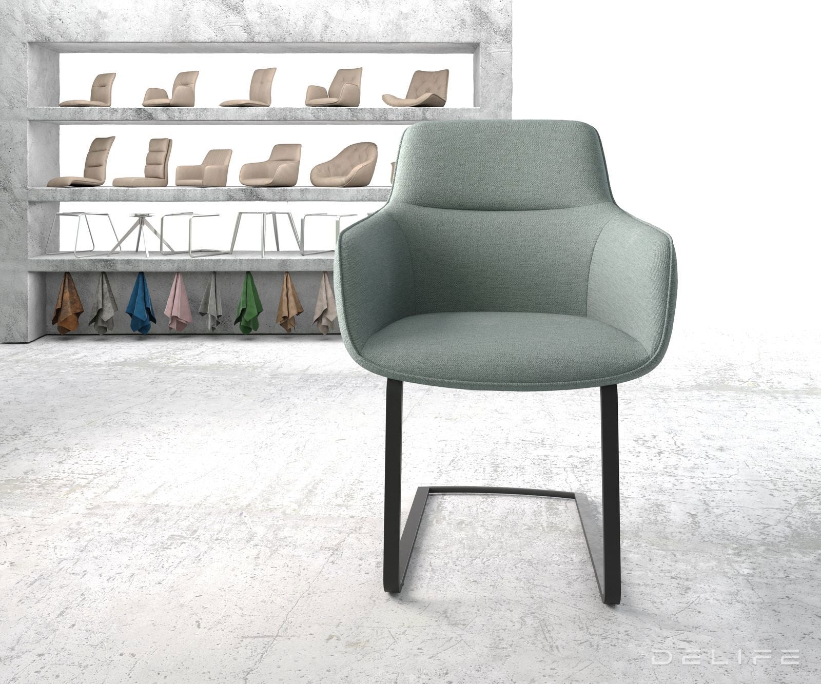 Blagovaonska stolica Pejo, Materijal: Ravno tkanje