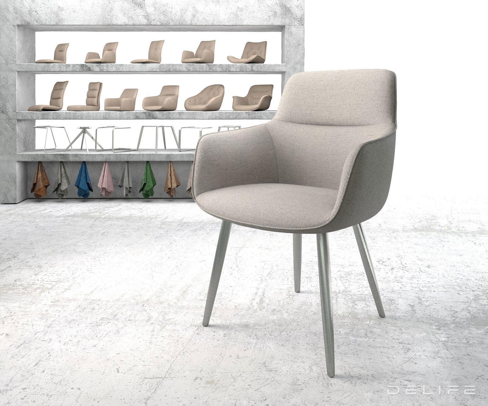 Blagovaonska stolica Pejo, Materijal: Ravno tkanje