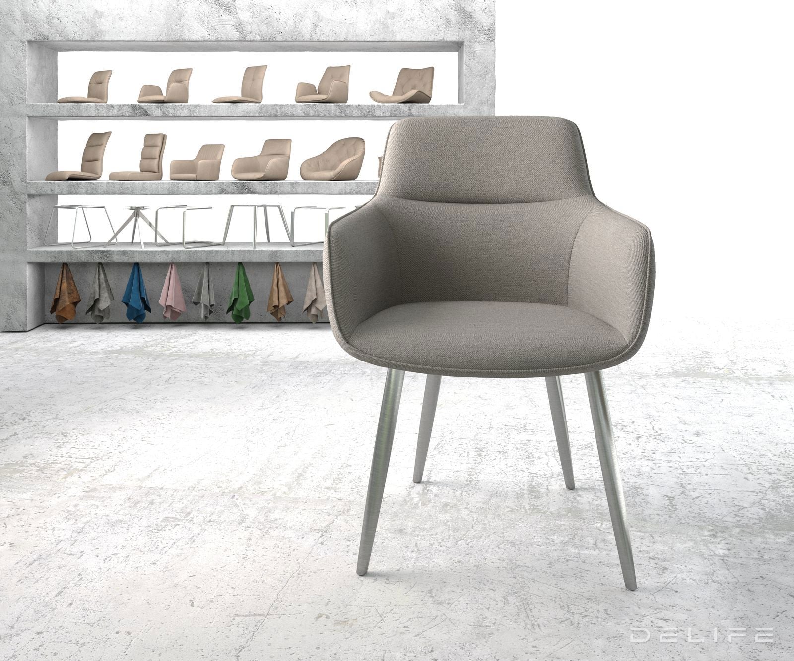 Blagovaonska stolica Pejo, Materijal: Ravno tkanje