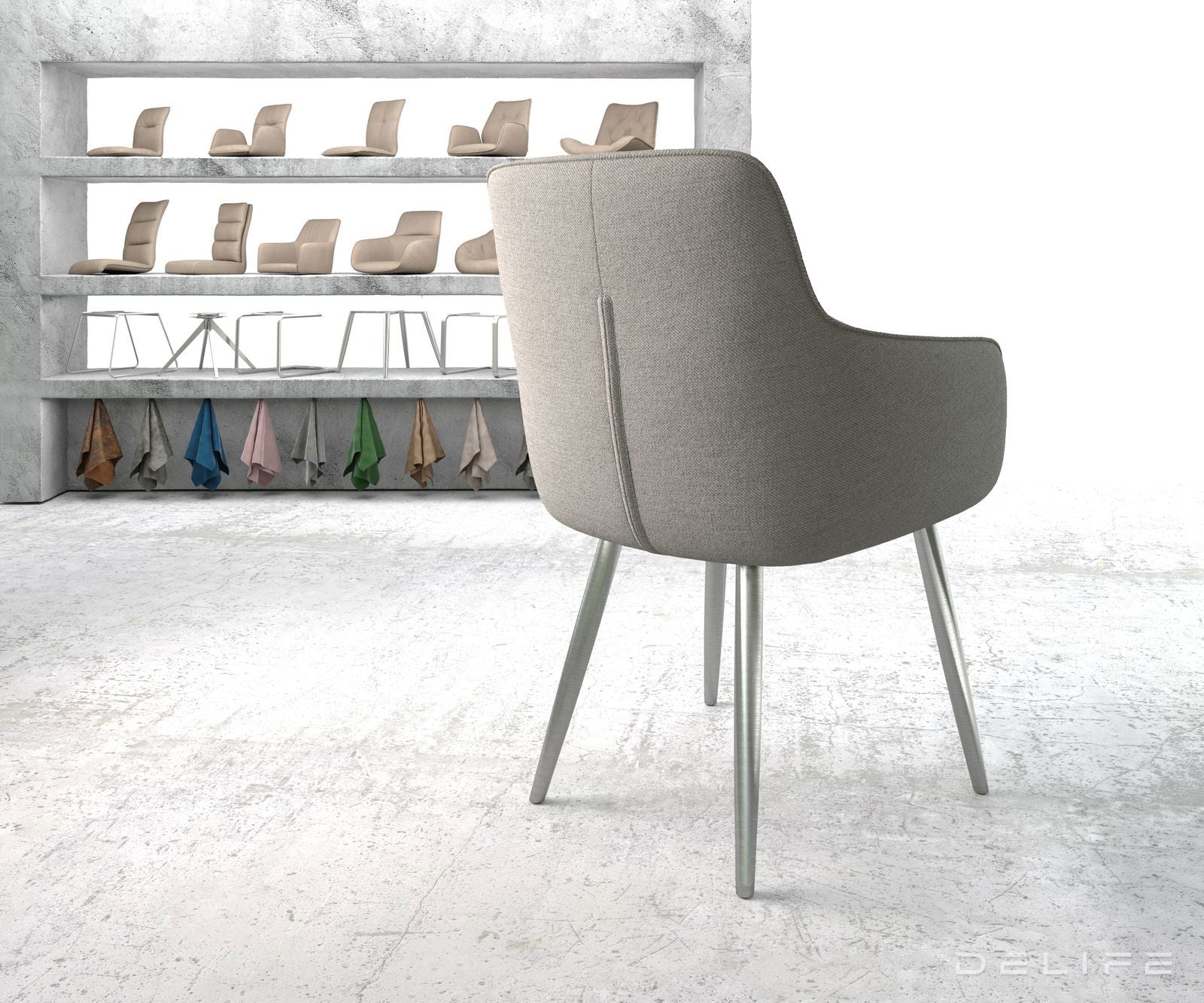 Blagovaonska stolica Pejo, Materijal: Ravno tkanje