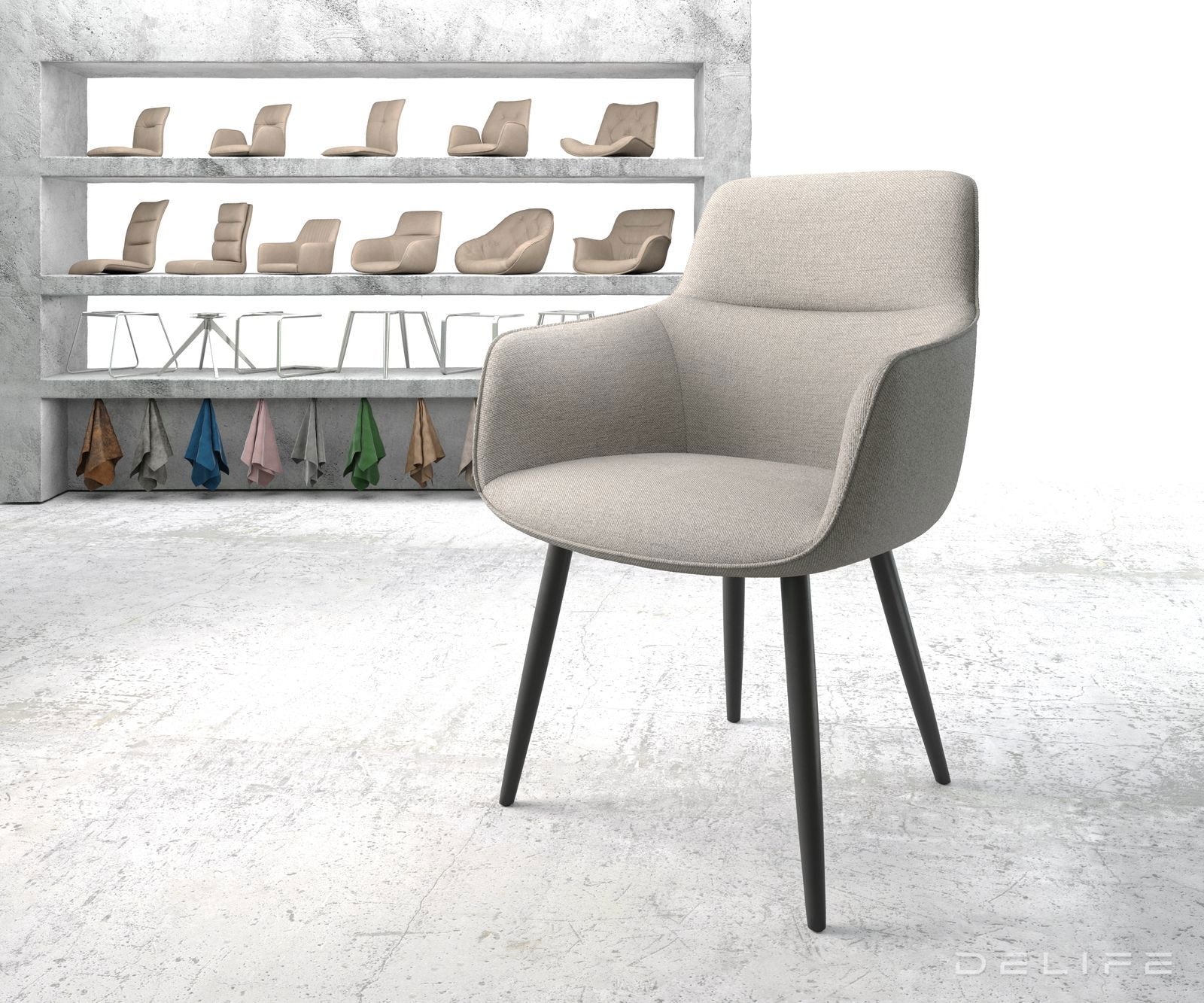 Blagovaonska stolica Pejo, Materijal: Ravno tkanje