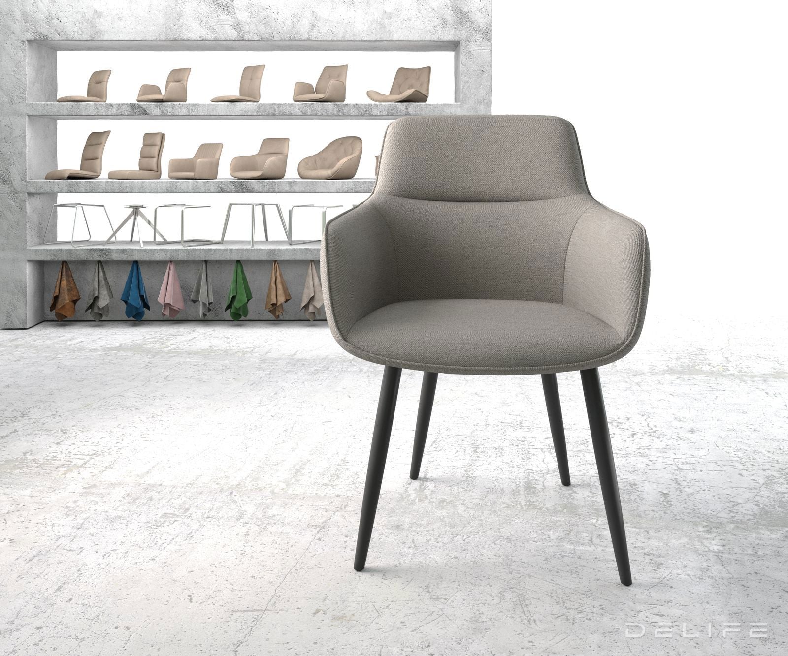 Blagovaonska stolica Pejo, Materijal: Ravno tkanje