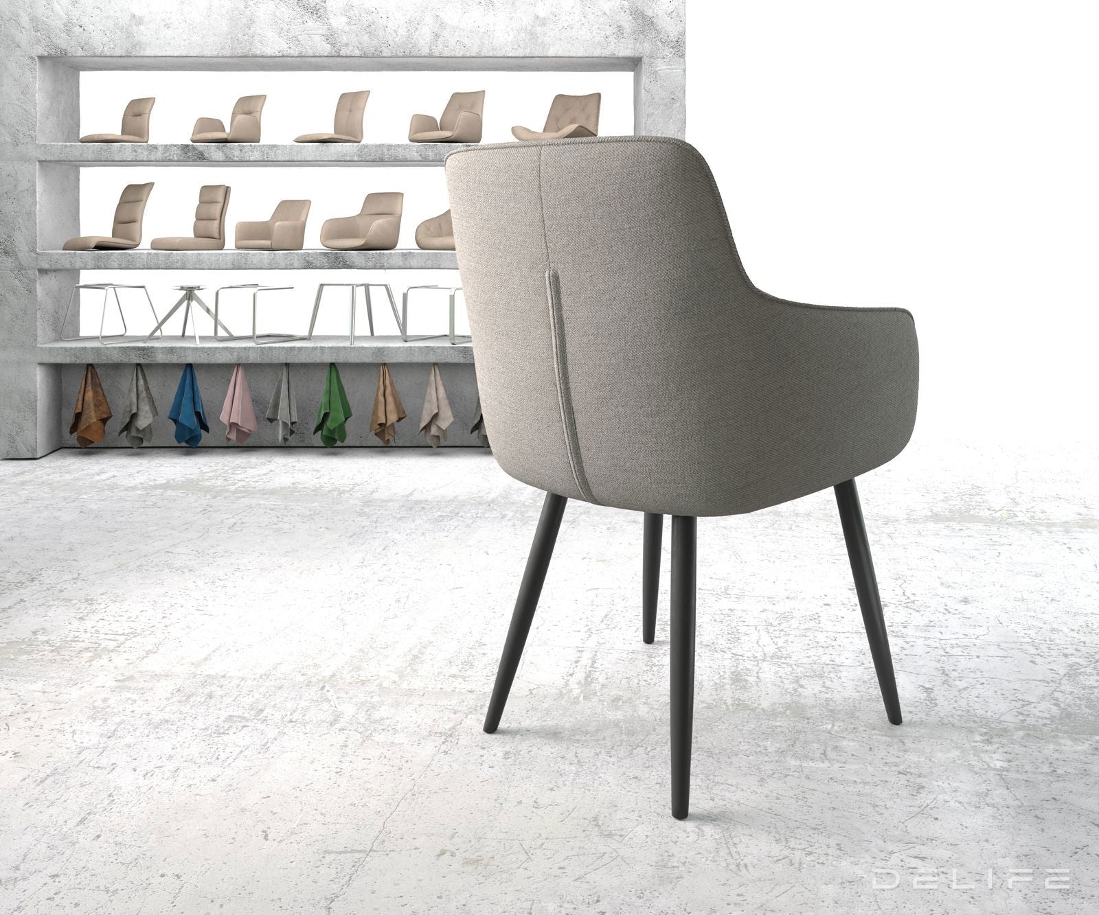 Blagovaonska stolica Pejo, Materijal: Ravno tkanje