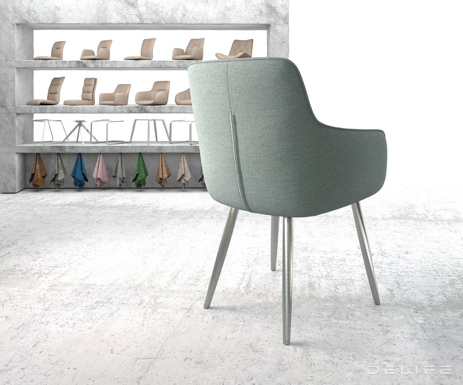 Blagovaonska stolica Pejo, Materijal: Ravno tkanje