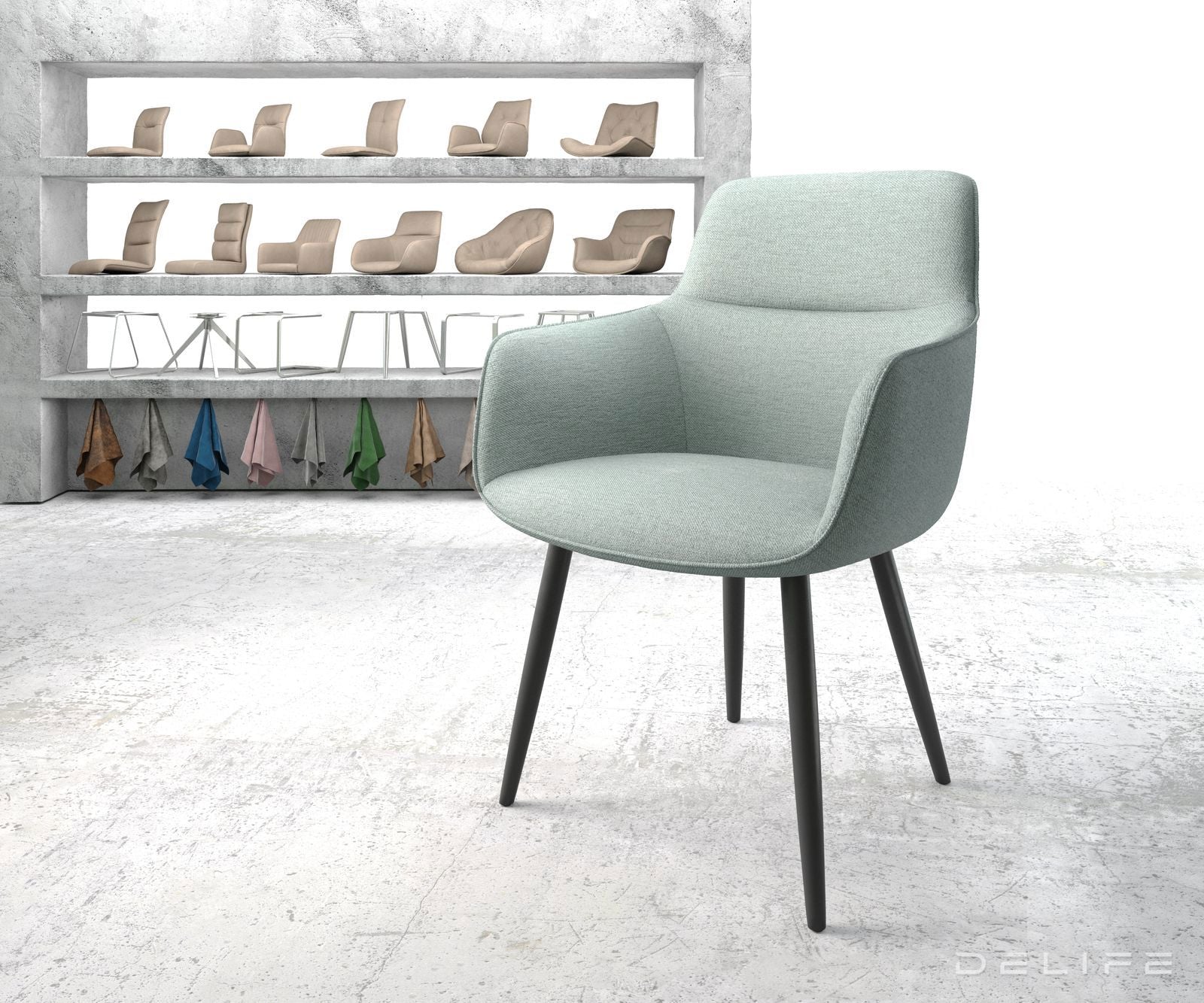 Blagovaonska stolica Pejo, Materijal: Ravno tkanje